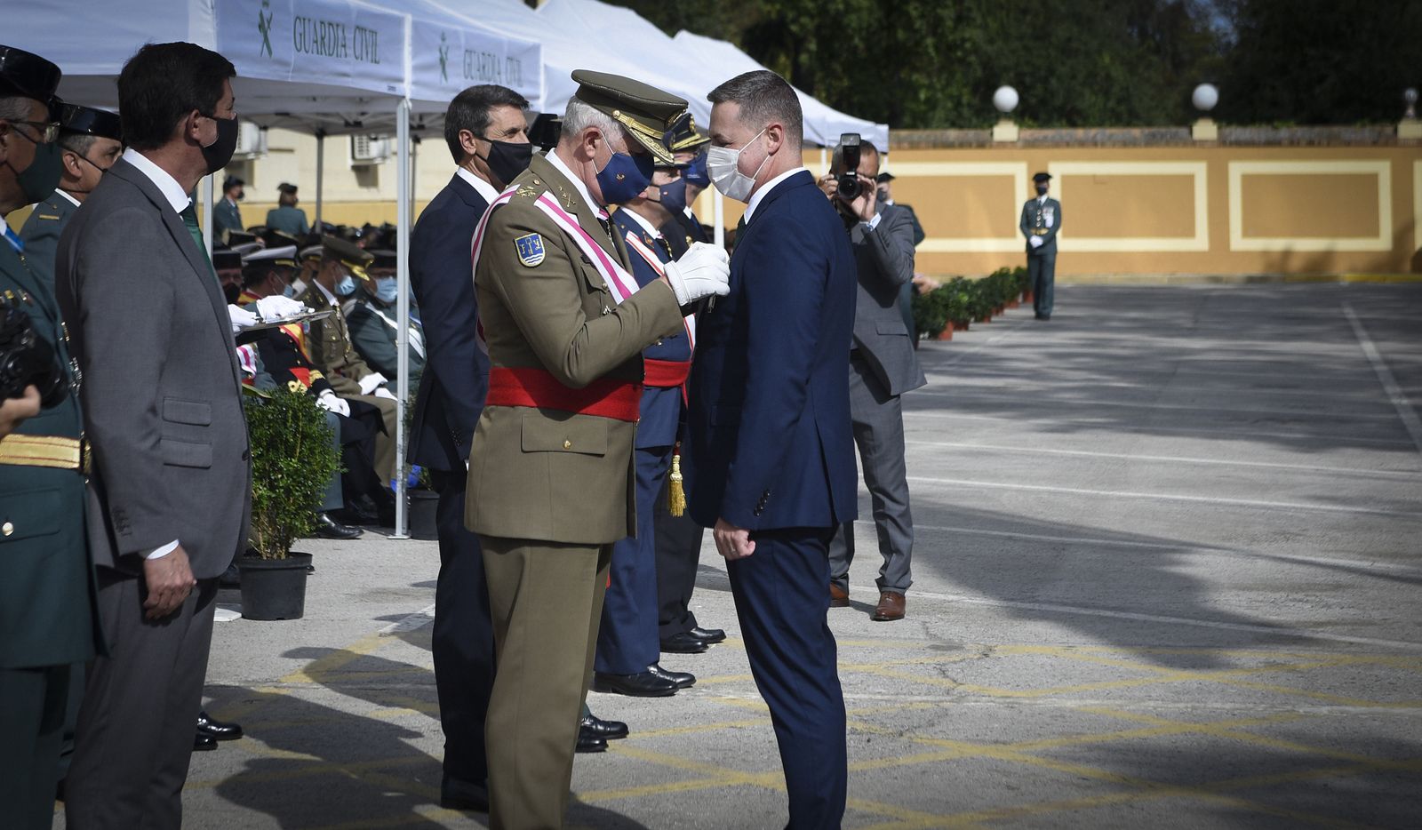 El acto del día del Pilar de la Guardia Civil, en imágenes