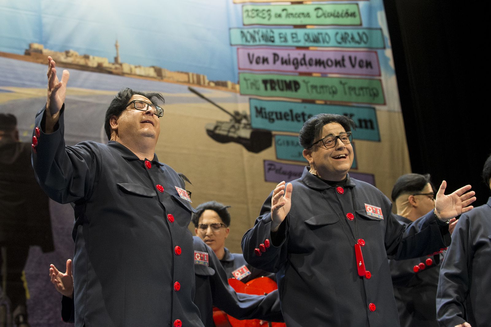 Las imágenes de la cuarta función clasificatoria