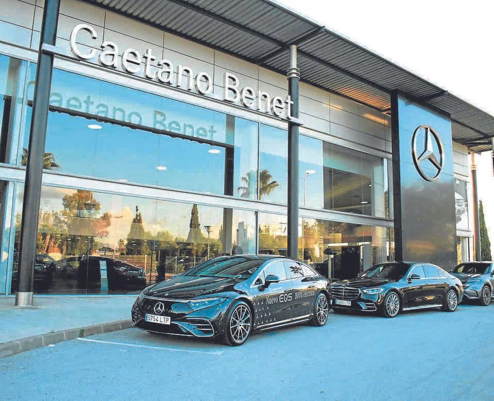 Concesionario Caetano Benet en Málaga.
