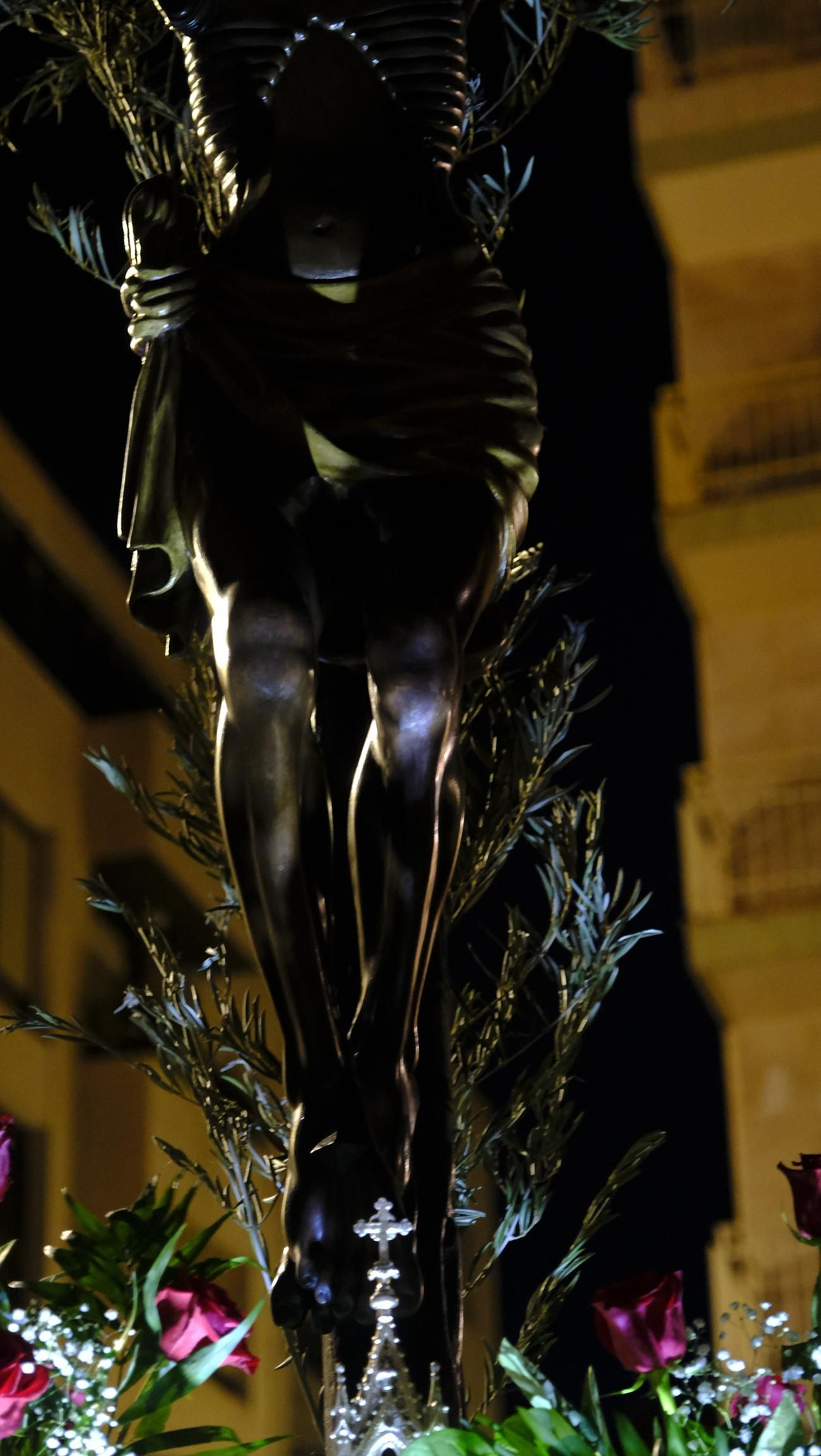 Las imágenes del Vía Crucis del Cristo de la Escucha