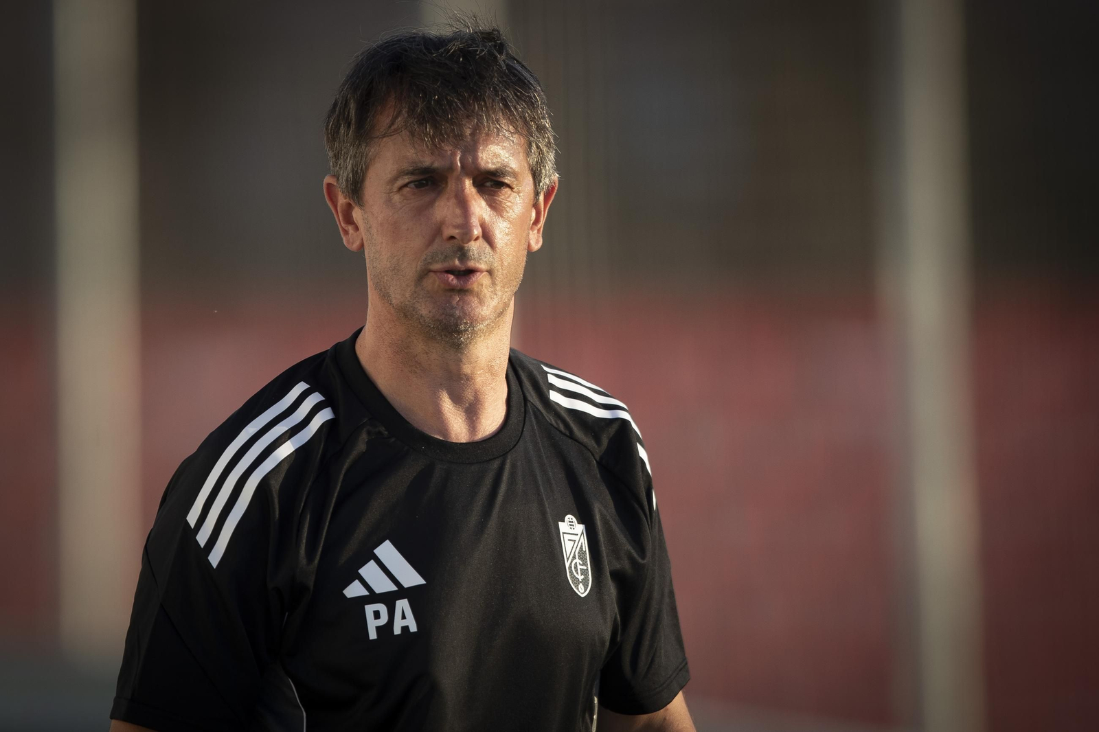 Las mejores imágenes del primer entrenamiento del Granada CF