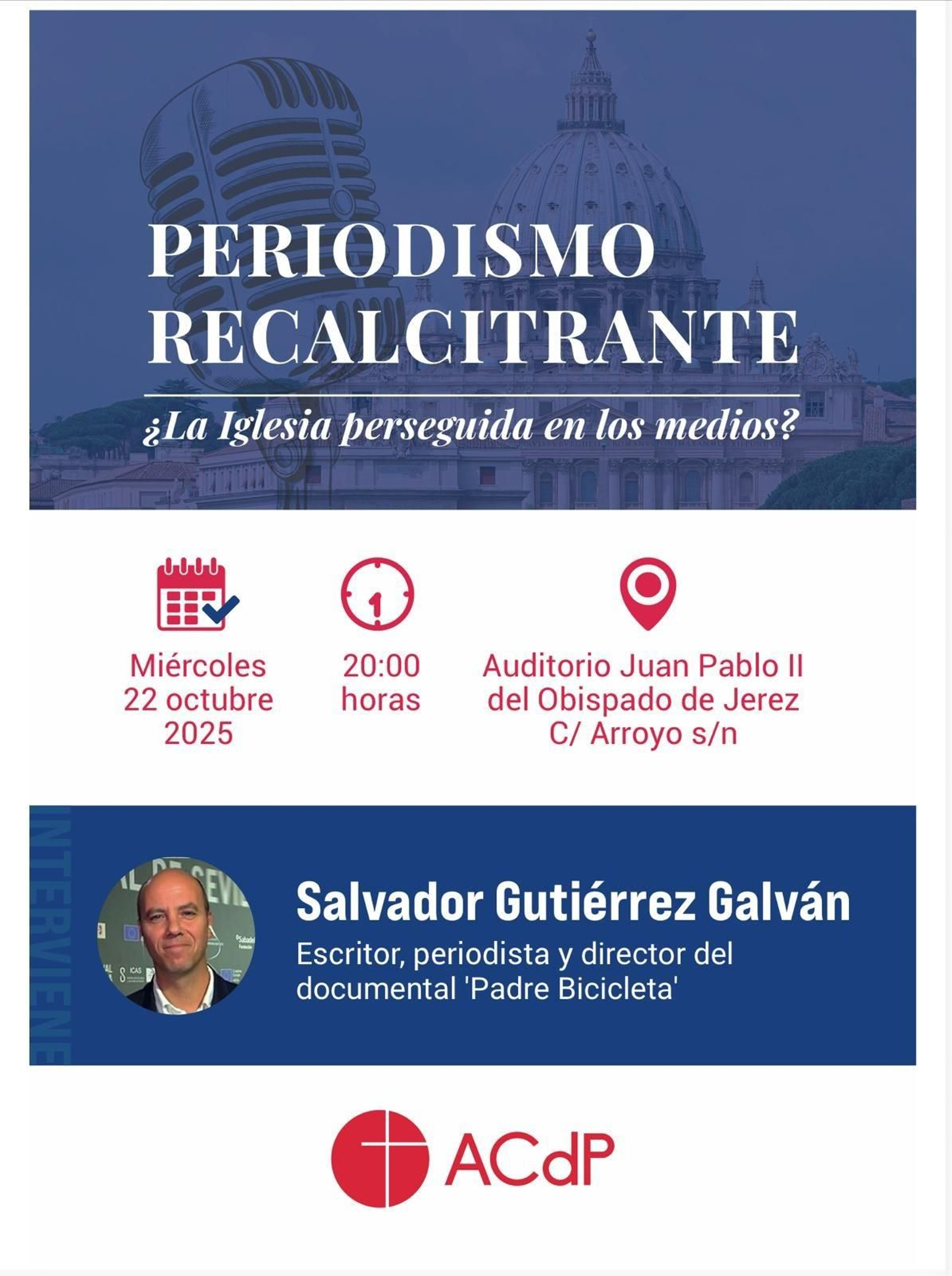 El periodista Salvador Gutiérrez.