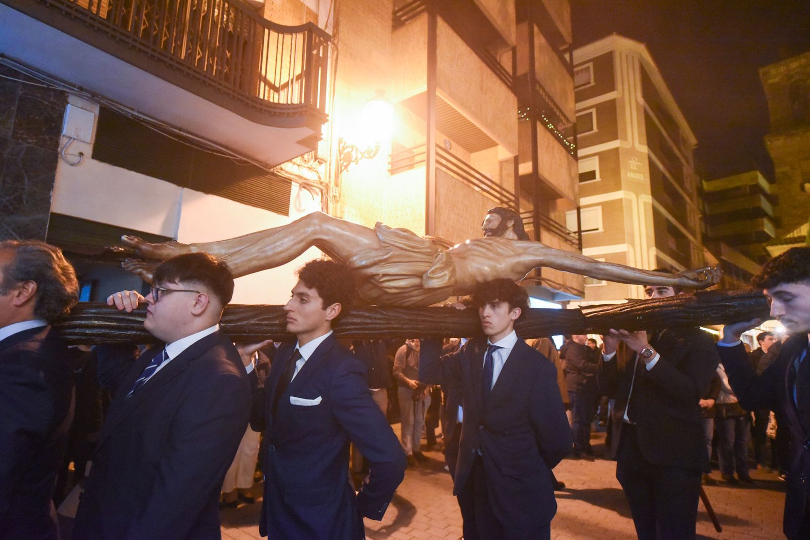 Las fotos del vía crucis de la hermandad de la Buena Muerte