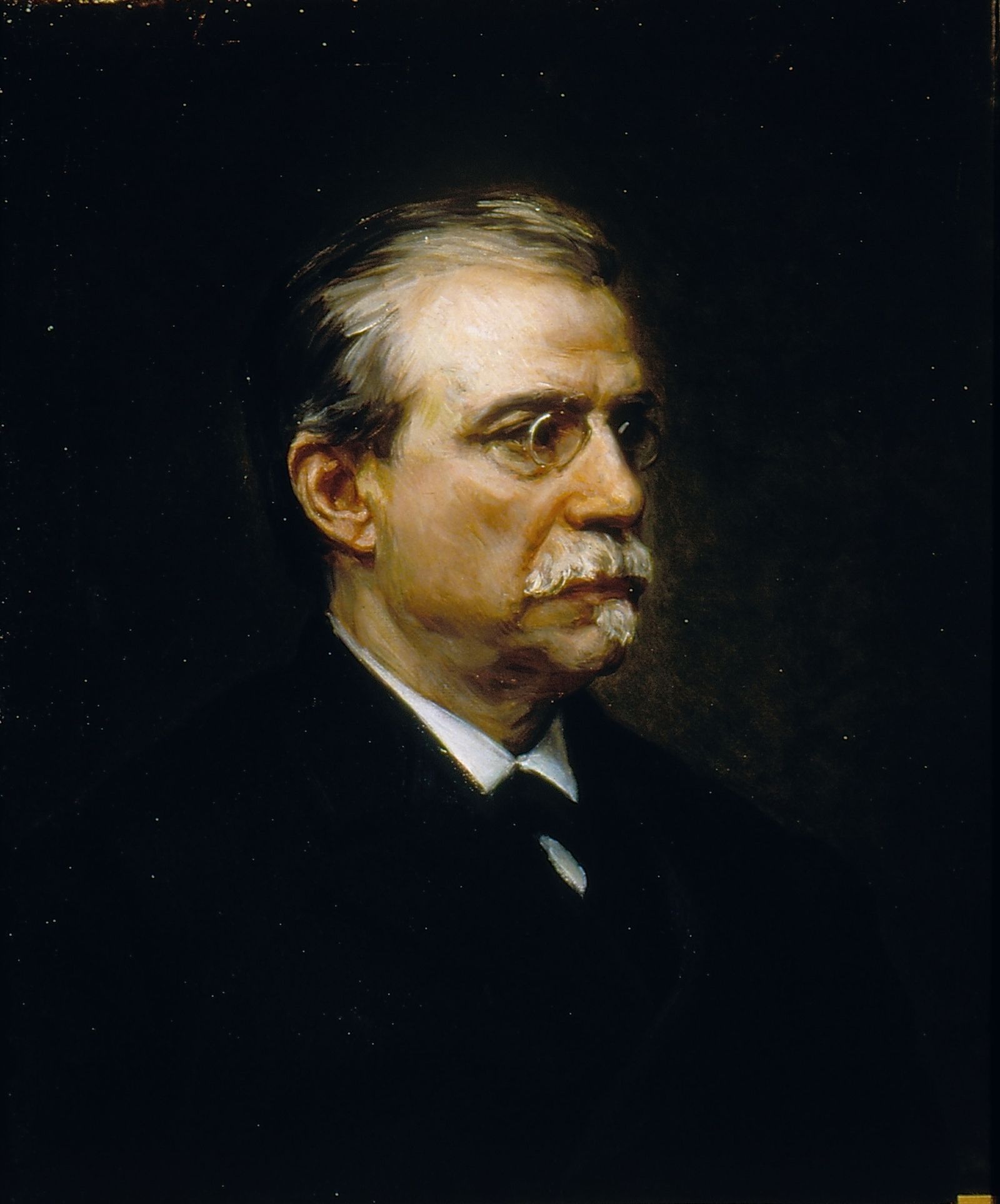 Retrato de Antonio Cánovas del Castillo.