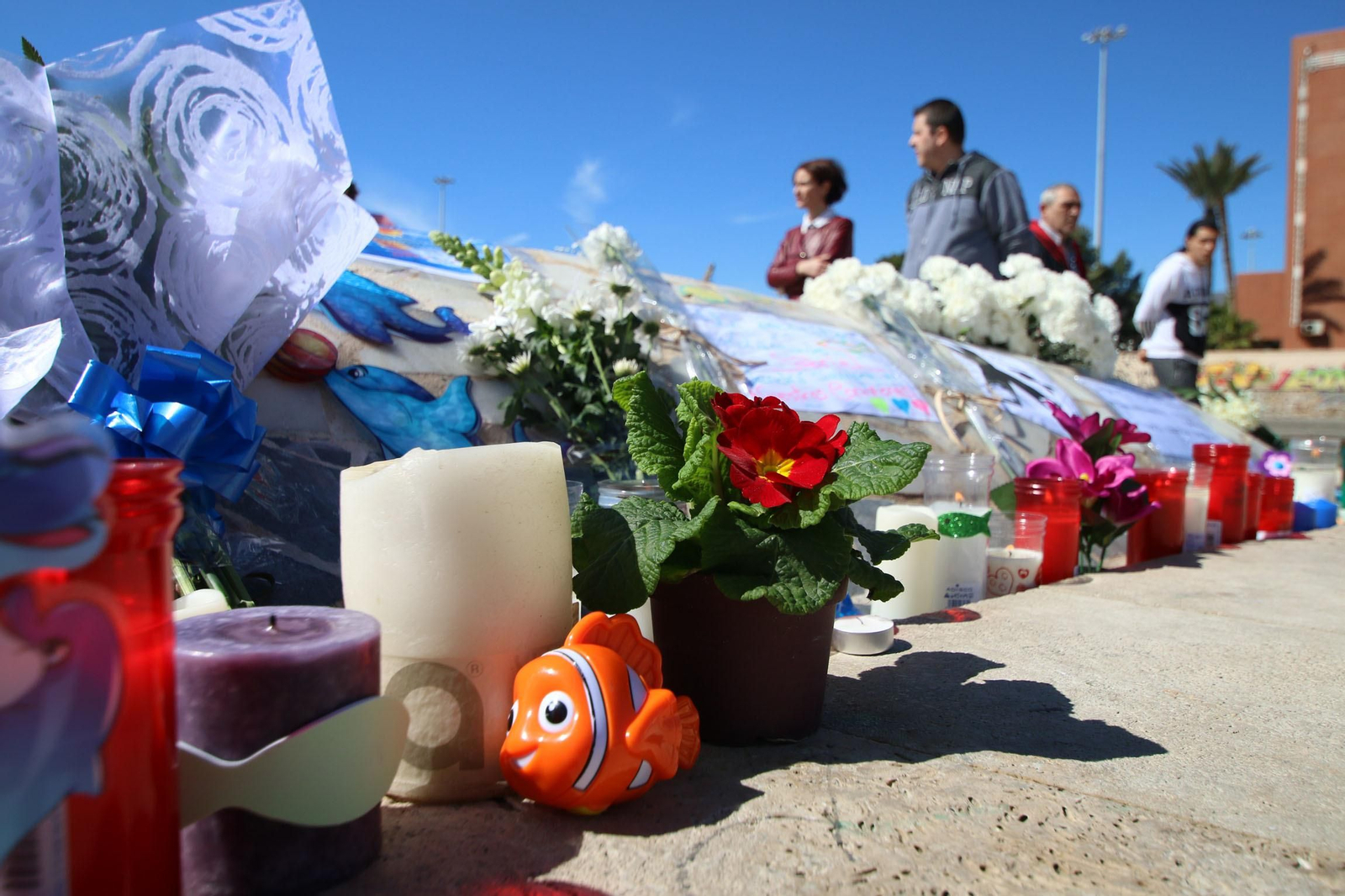 Las imágenes de la capilla ardiente por Gabriel