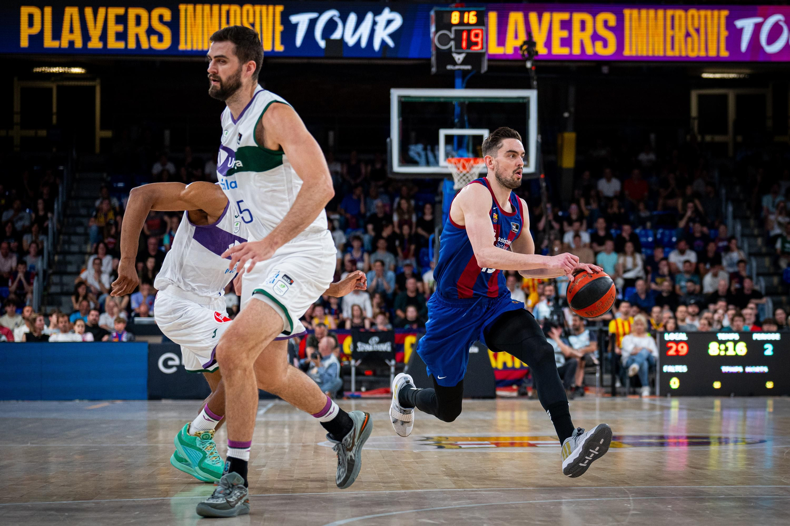 El Barcelona - Unicaja de ACB, en fotos