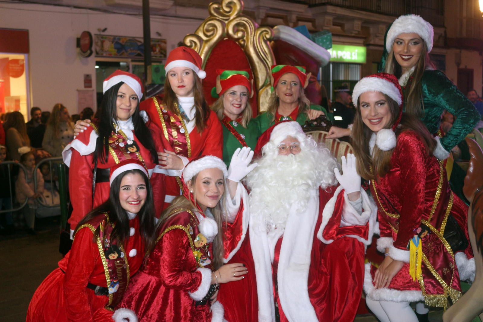 Visita de Papá Noel a Puerto Real