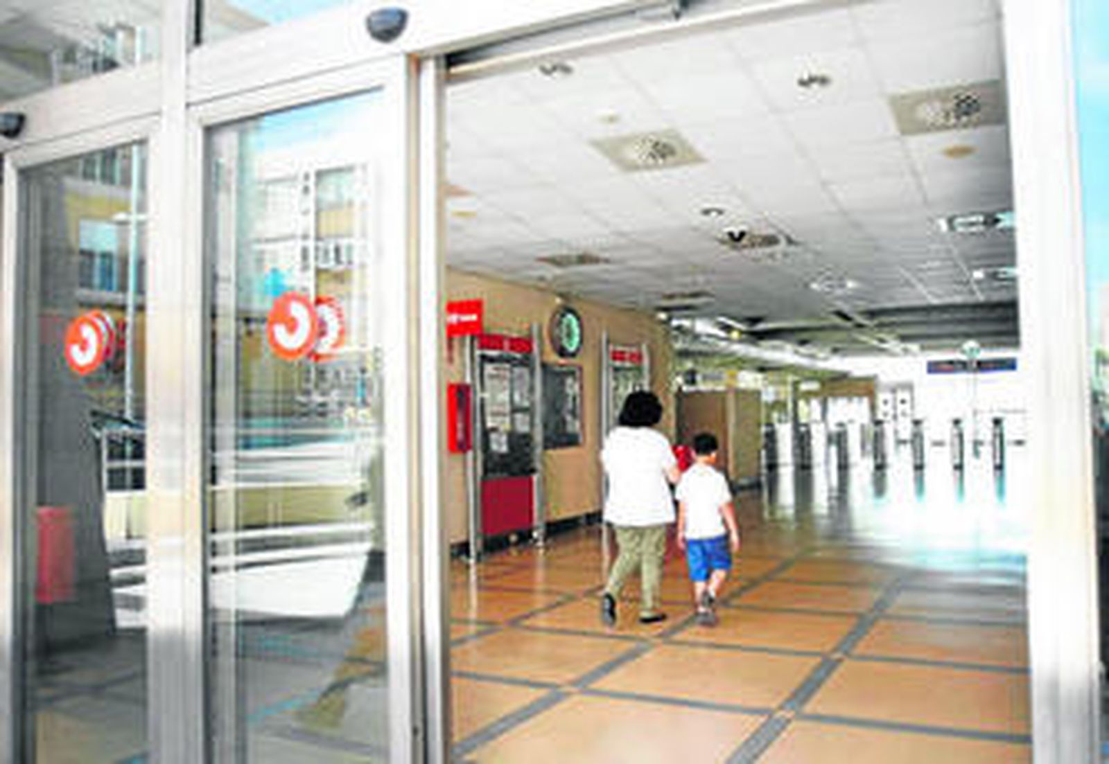 Imagen de uno de los apeaderos de Renfe que se quedará sin personal.