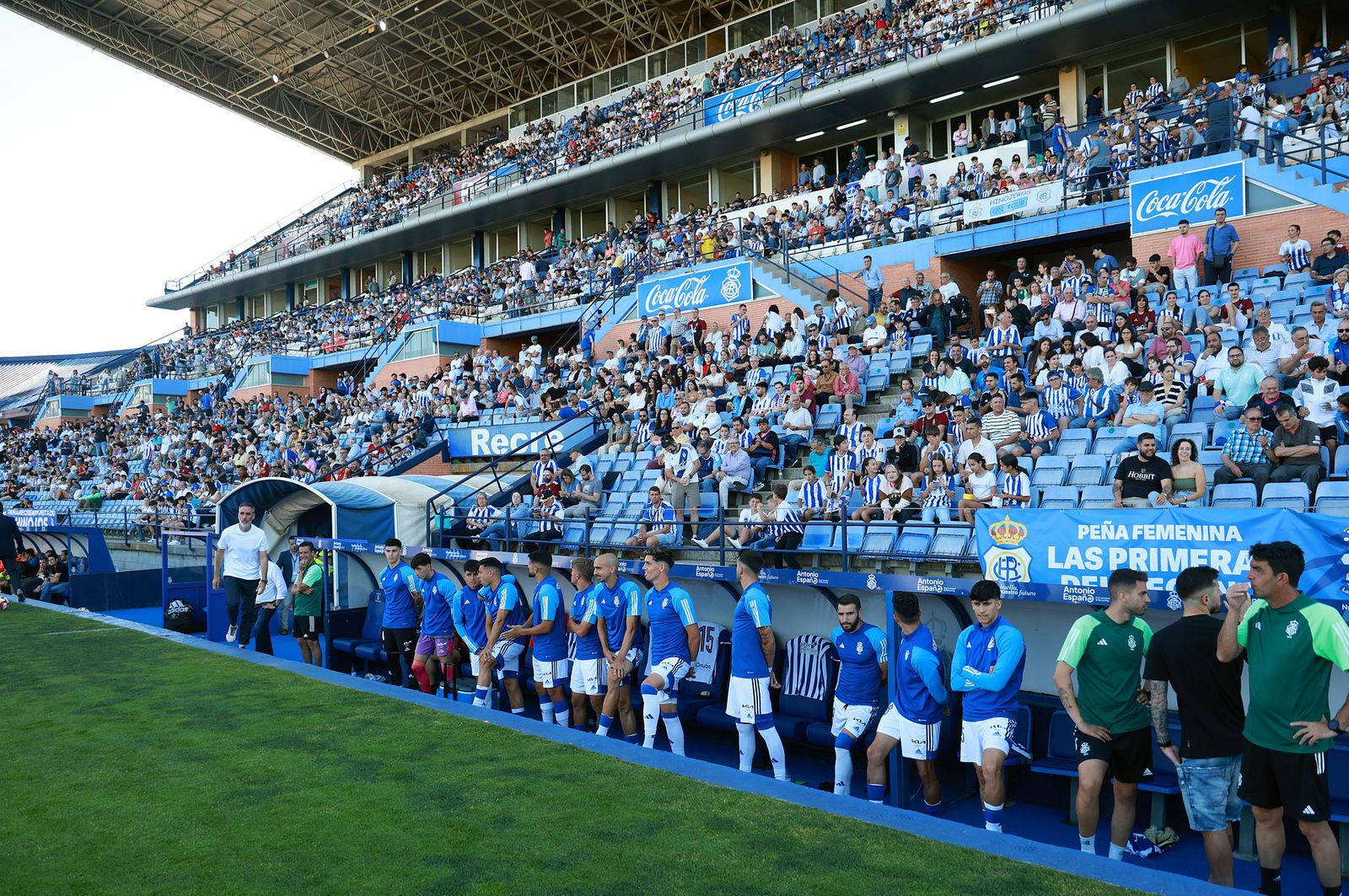 Imágenes del Recreativo de Huelva-Algeciras