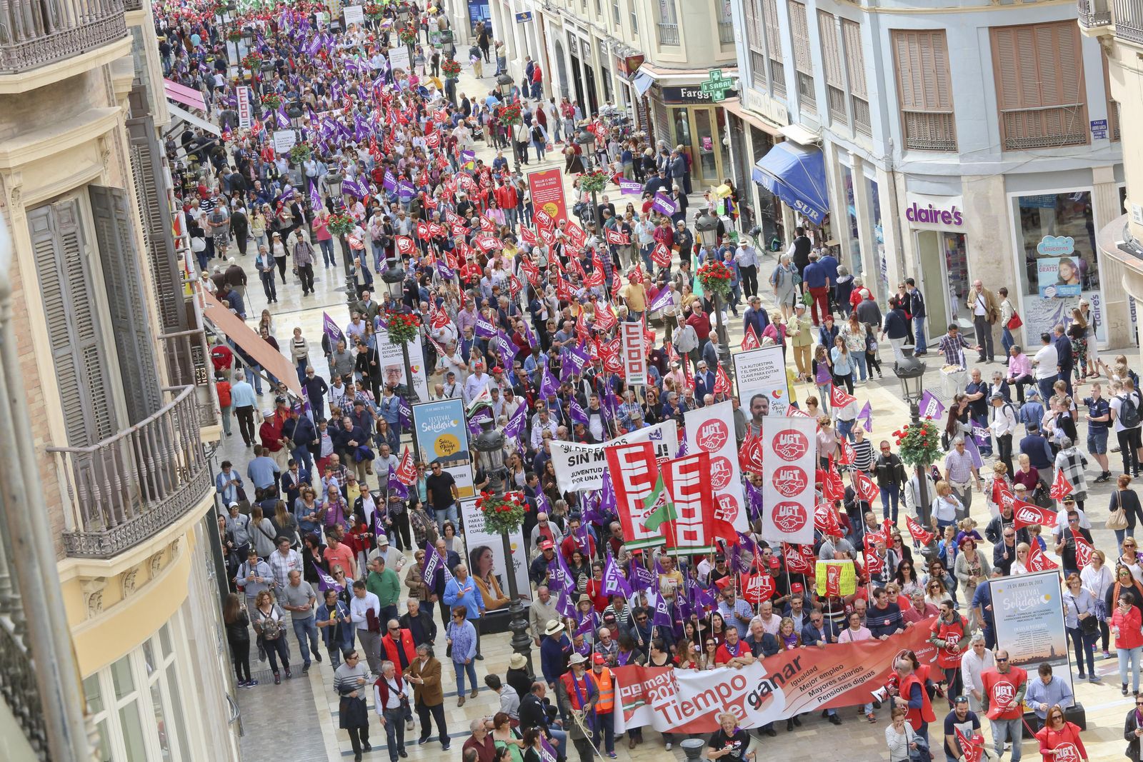 Manifestación del 1 de mayo