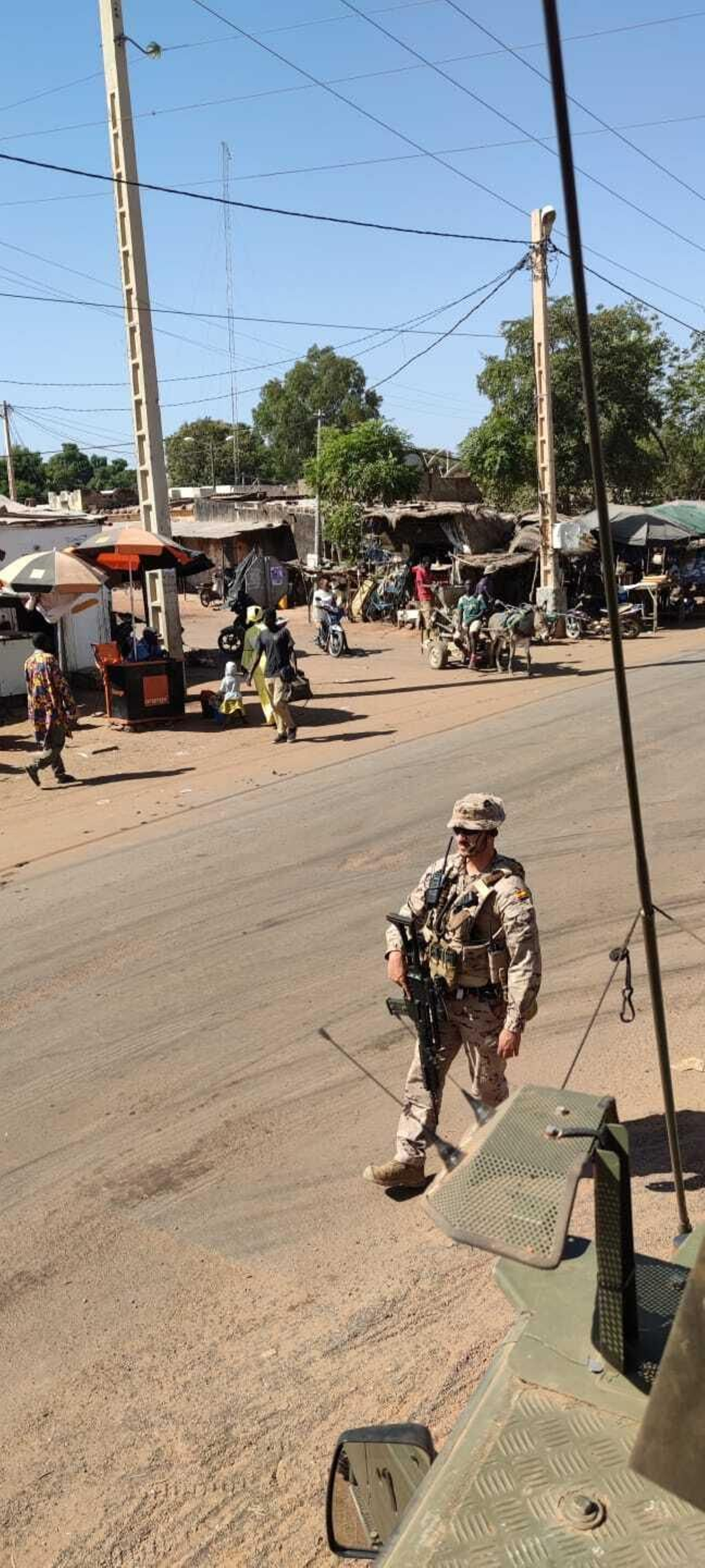 Infantería de Marina en la misión de Mali.