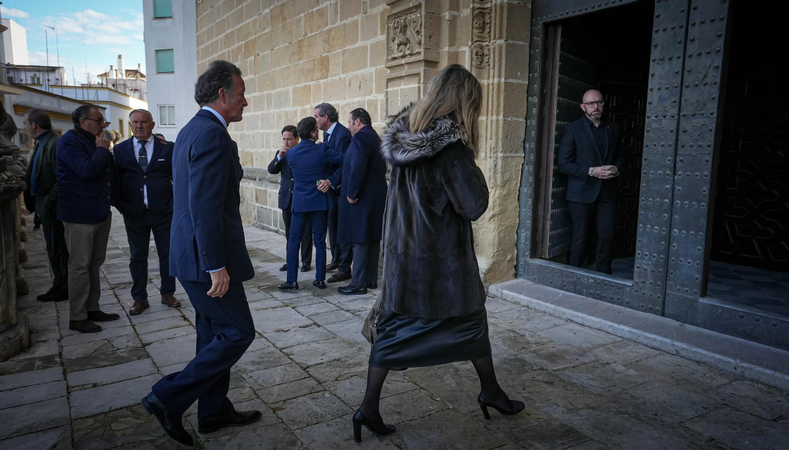 Imágenes del funeral de Álvaro Domecq en la catedral de Jerez