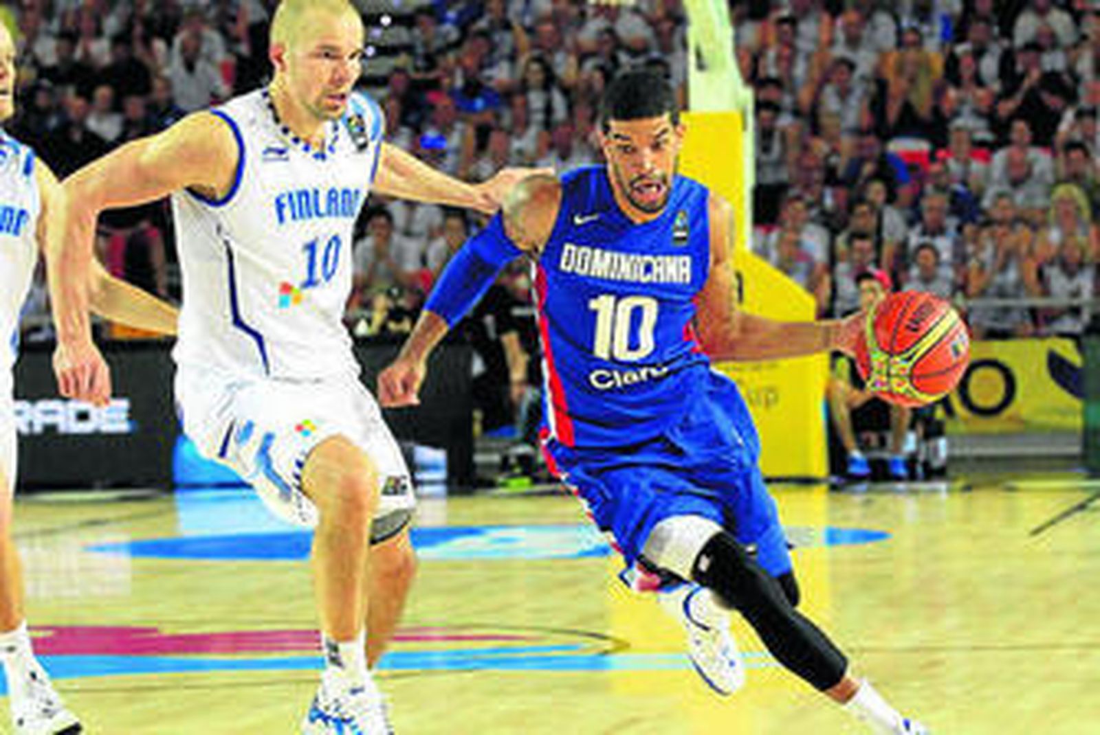 Un duelo menor del Mundial de baloncesto: Finlandia-República Dominicana.