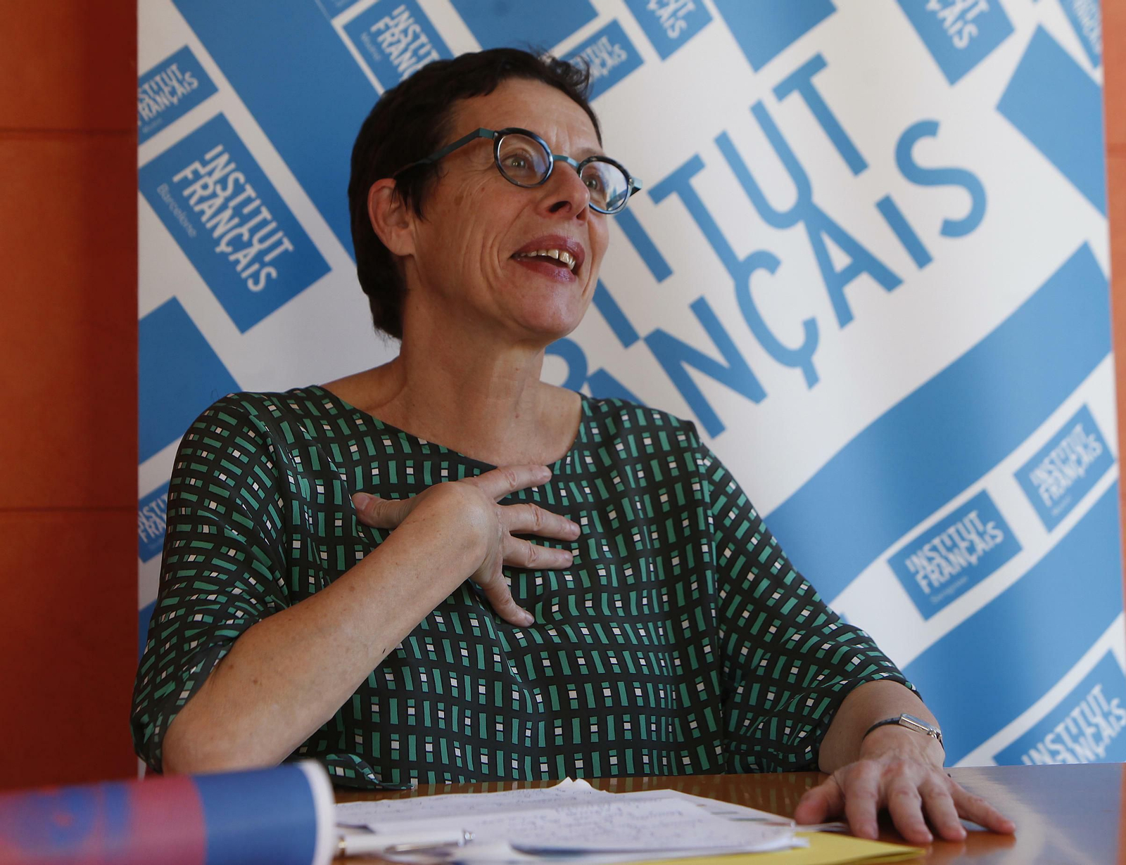 Anne Louyot (Metz, Francia, 1963) ha dedicado su carrera al ejercicio de la diplomacia cultural.