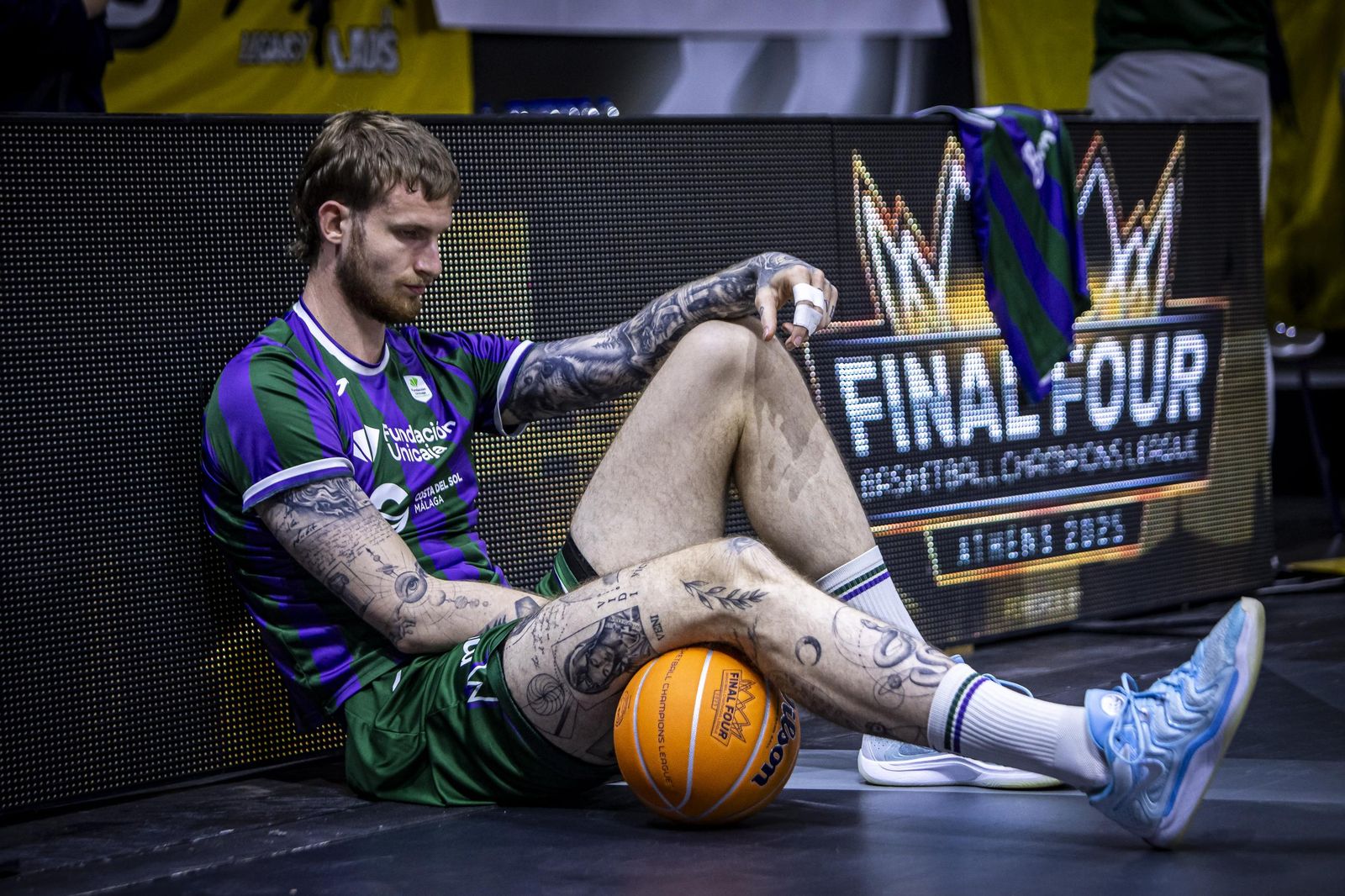 Las fotos del AEK Atenas-Unicaja de la Final Four de la Basketball Champions League