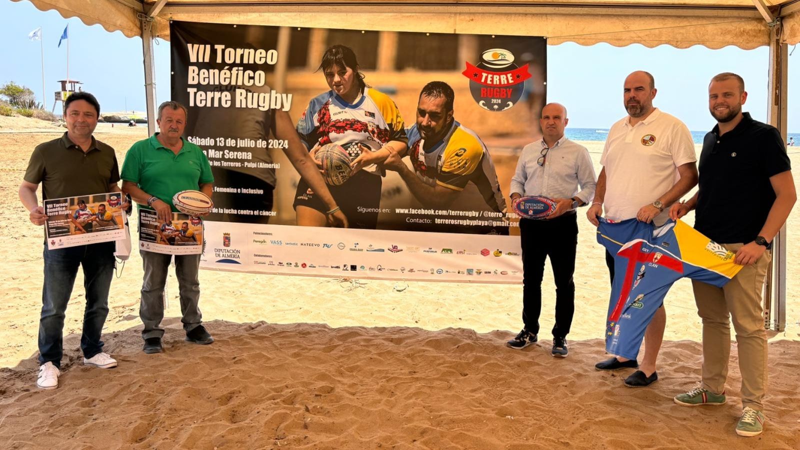 Presentación oficial de este torneo benéfico celebrado en el municipio almeriense de Pulpí.