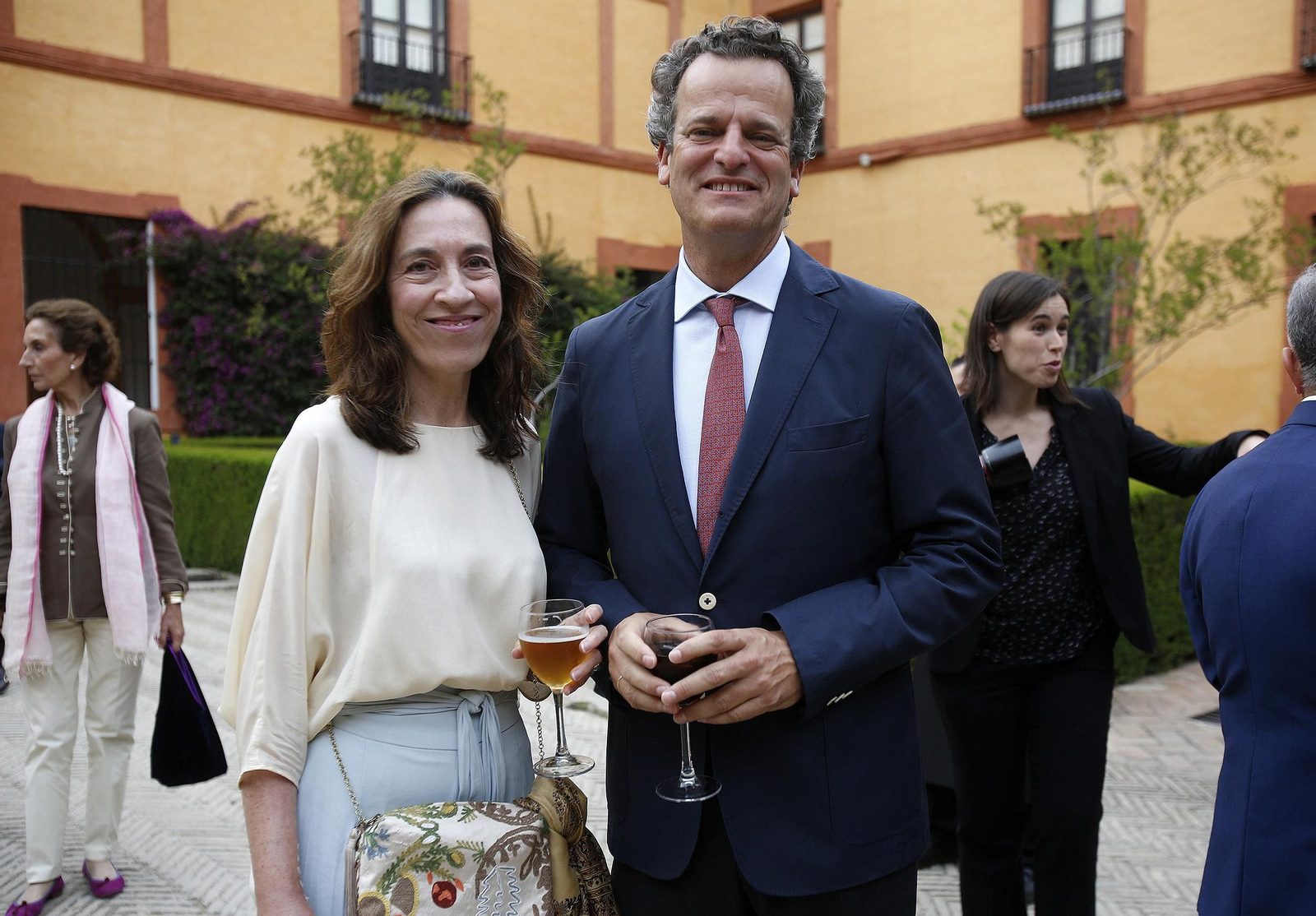 Los asistentes al VII Premio Manuel Clavero