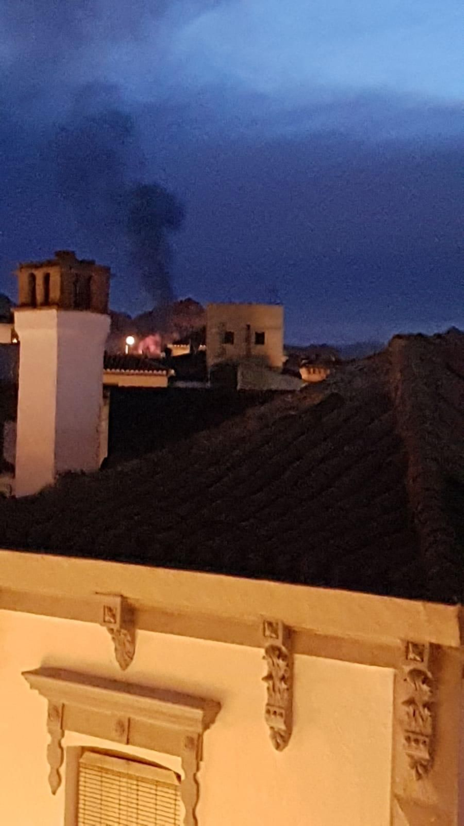 Galería gráfica de la explosión de la pirotecnia de Guadix