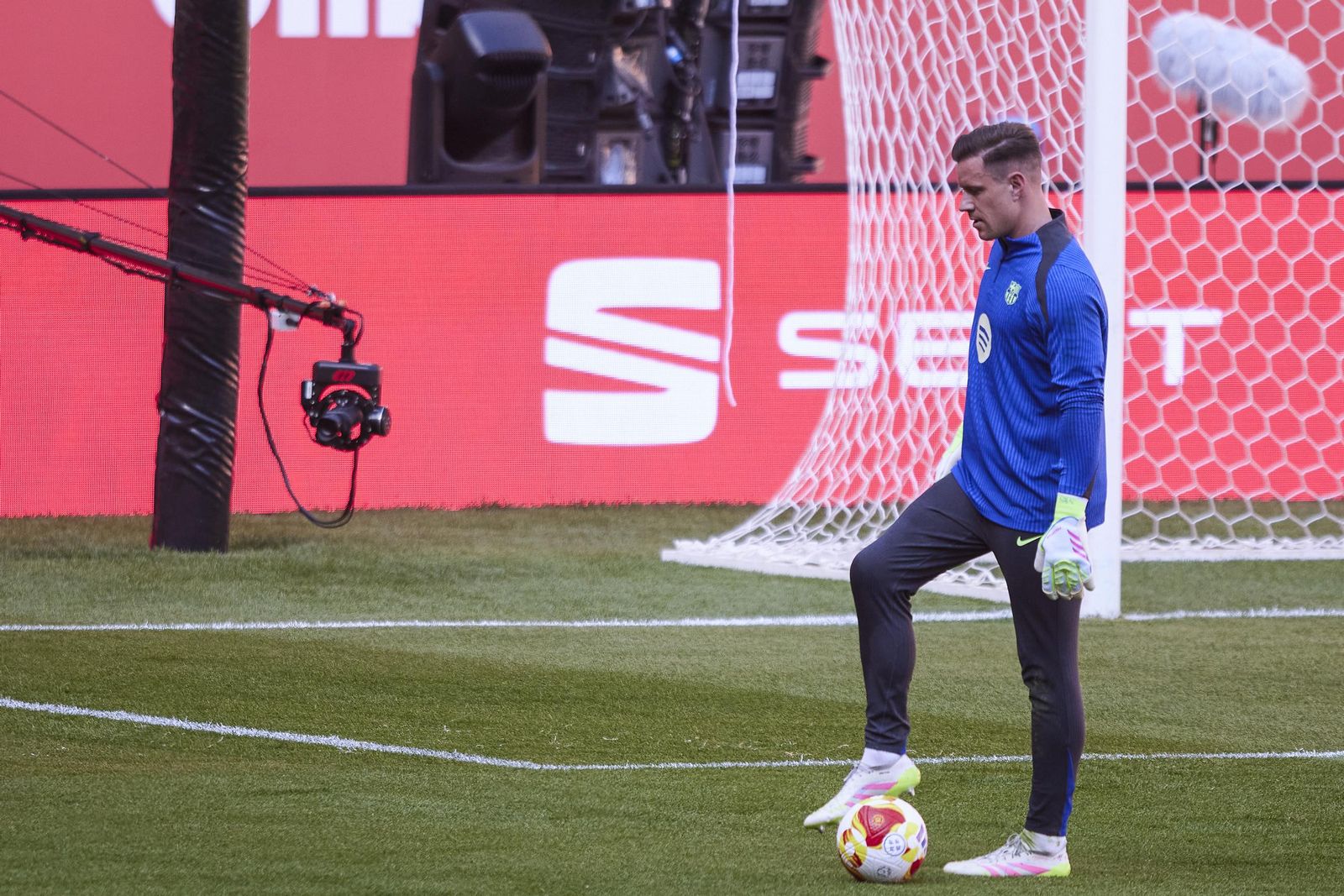 La fotos del día antes de la final de Copa Barcelona - Real Madrid