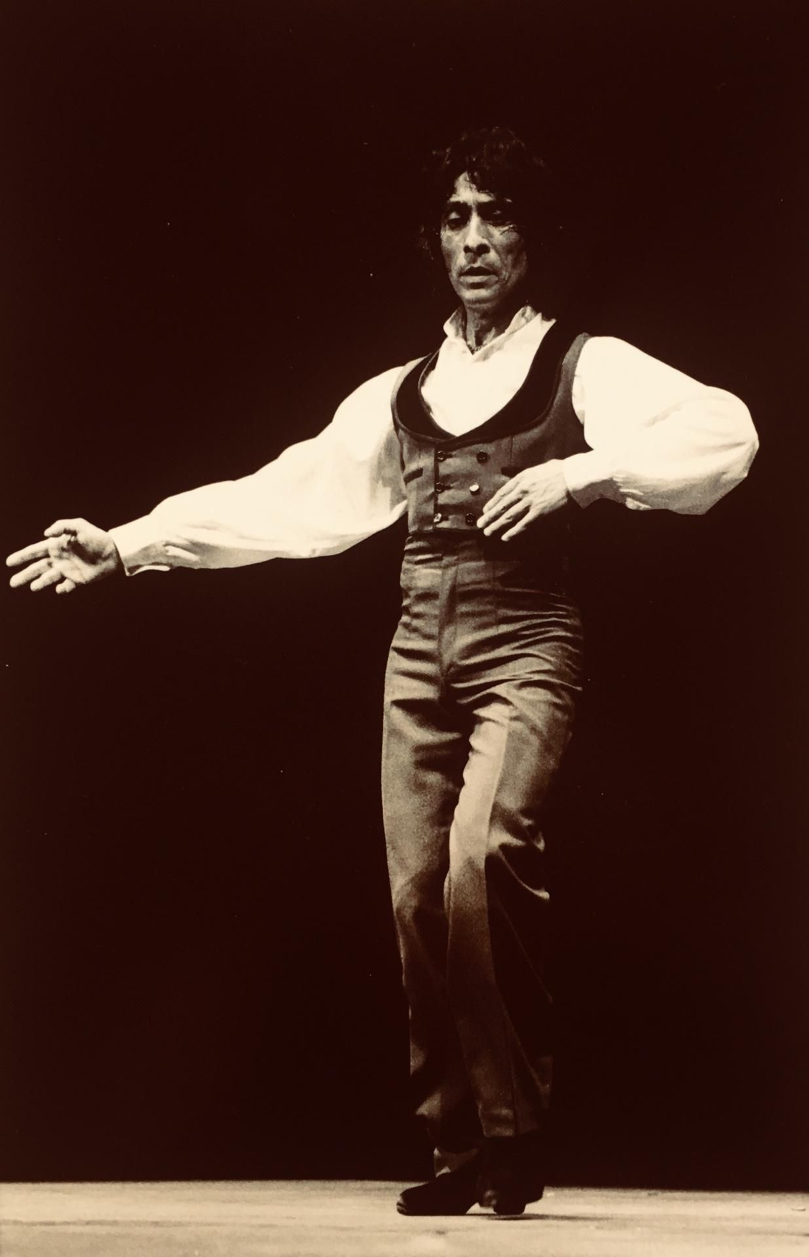 Manolete, en una de sus actuaciones