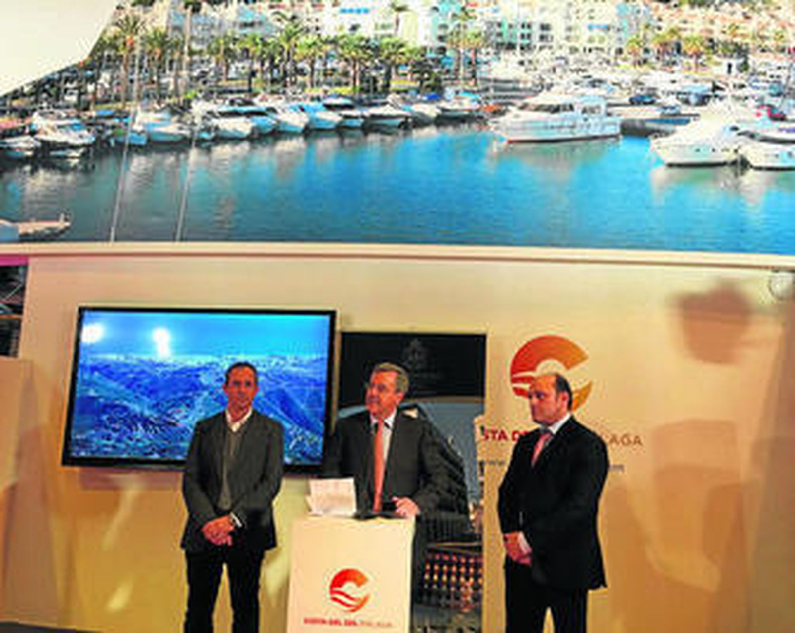 García Urbano en un momento de la presentación.