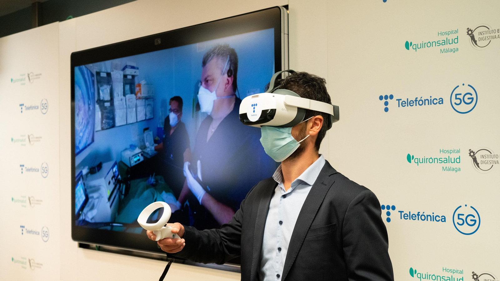 La tecnología 5g de Telefónica estará en el evento de Málaga.