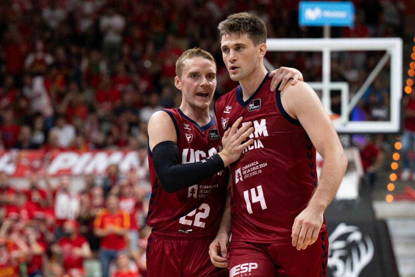 Las fotos del UCAM Murcia - Unicaja, 3º partido de semifinales de la ACB