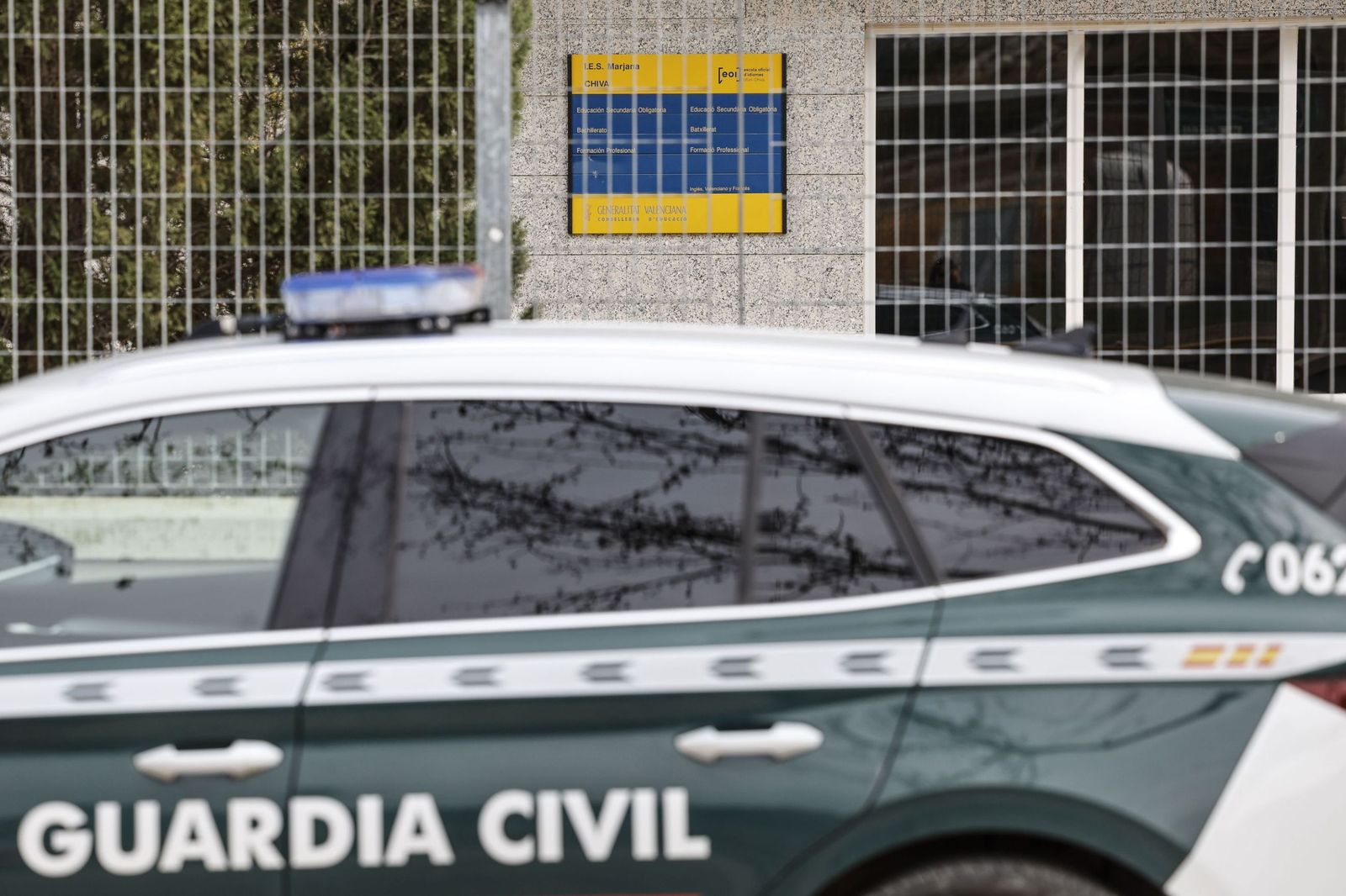 Imagen de archivo de la Guardia Civil en Chiva.