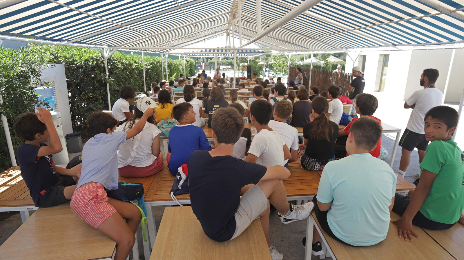 Fotos de la visita de David Galván al Real Club Náutico de Algeciras