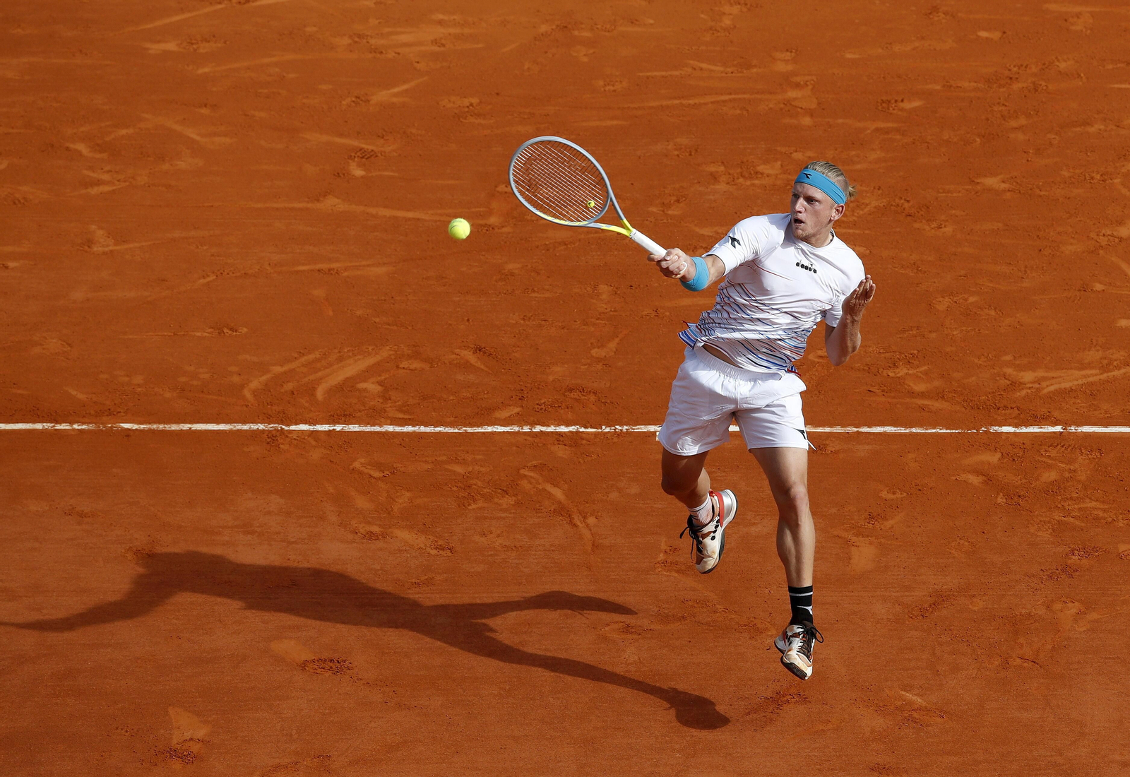 Las fotos del Djokovic-Davidovich
