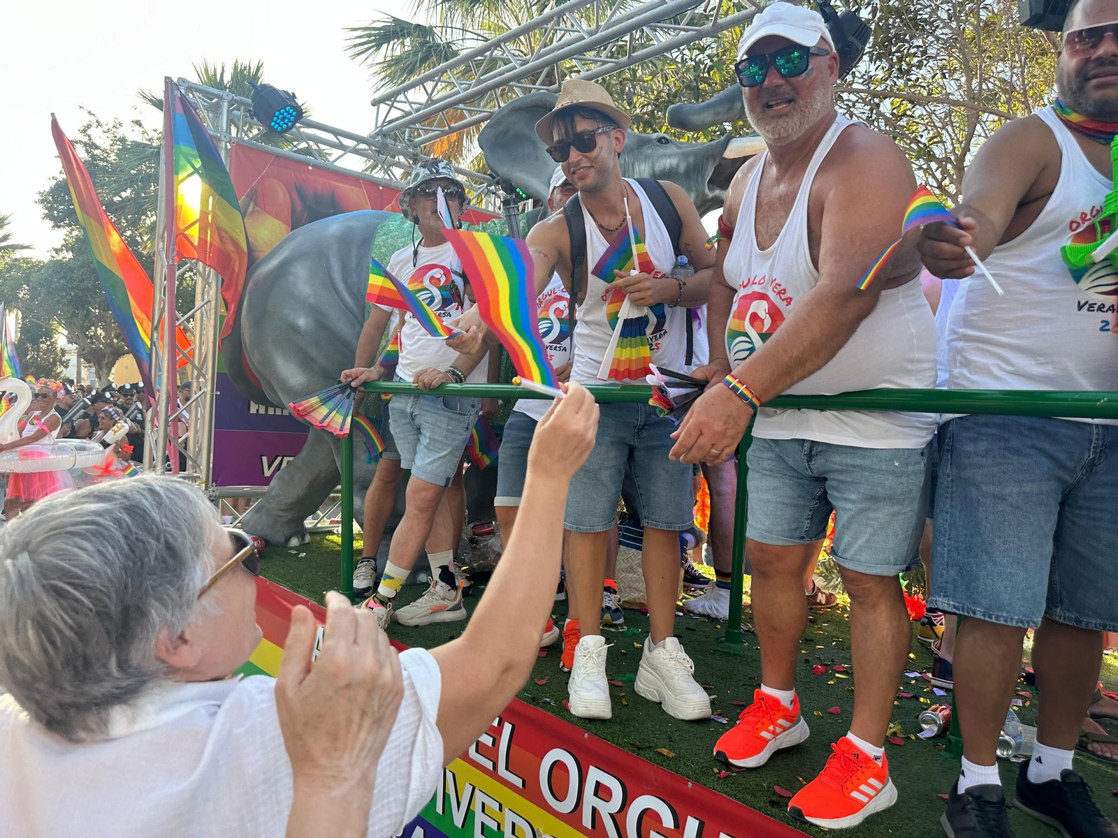 El Gran Desfile del Orgullo de Vera, en imágenes