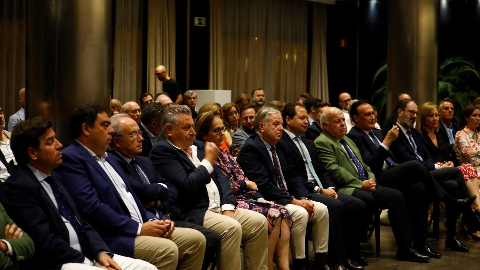 Asistentes al Foro de Economía y Sociedad.