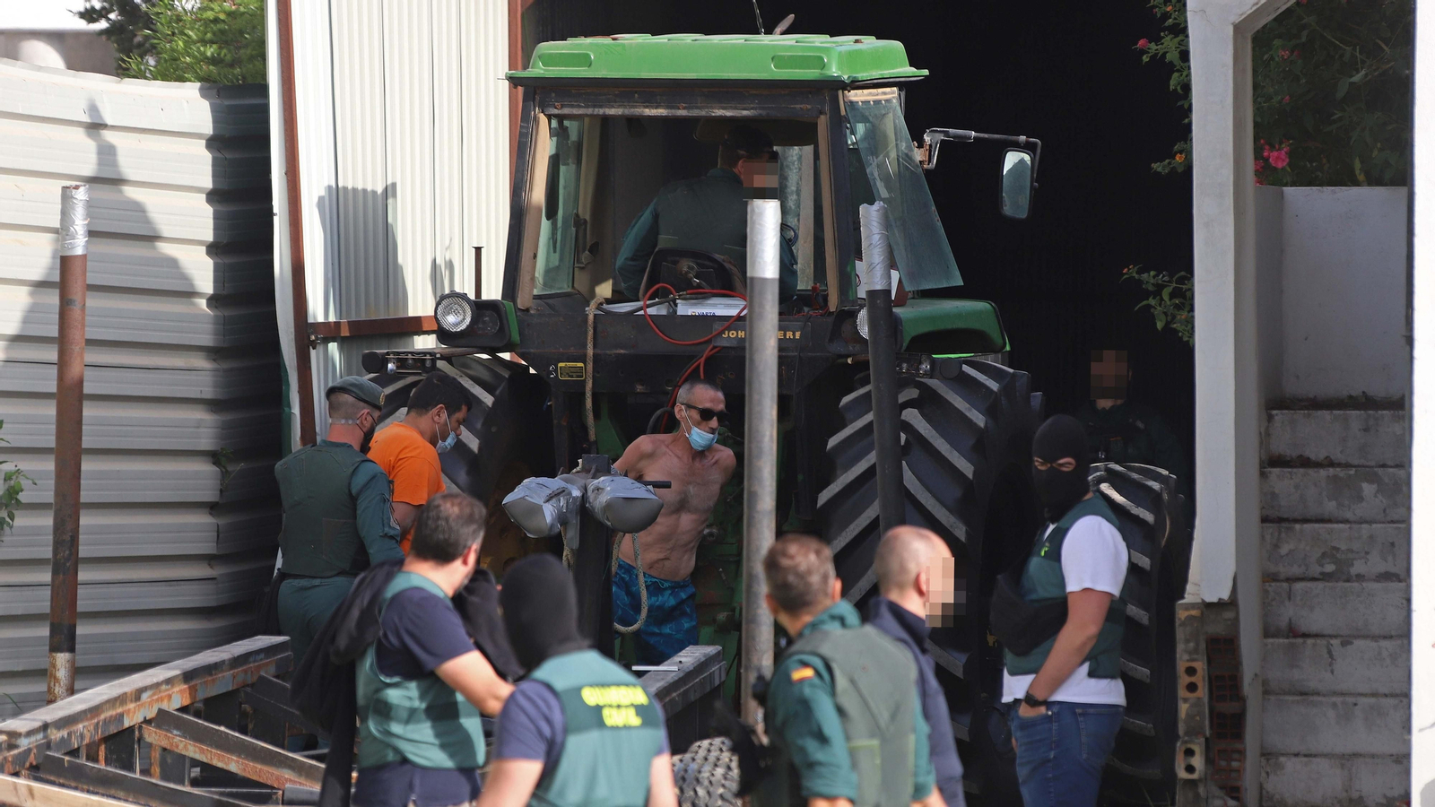 Registros de la Guardia Civil en San Roque y Los Barrios