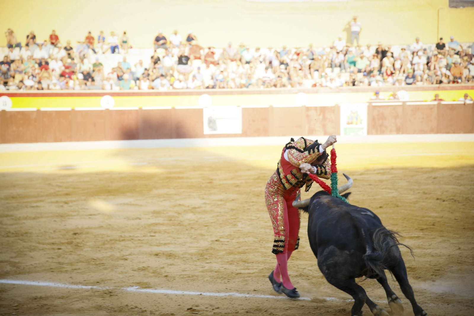 Corrida de toros Berja con un toro indultado, en imágenes