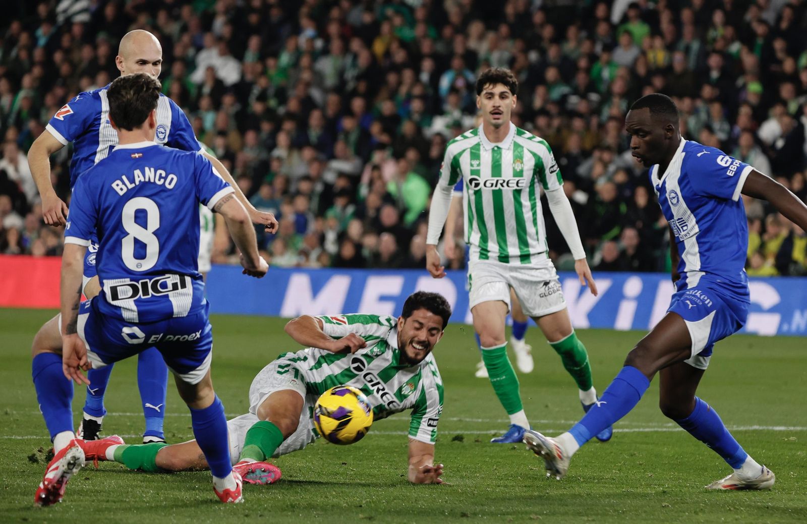 Las imágenes del Betis - Alavés