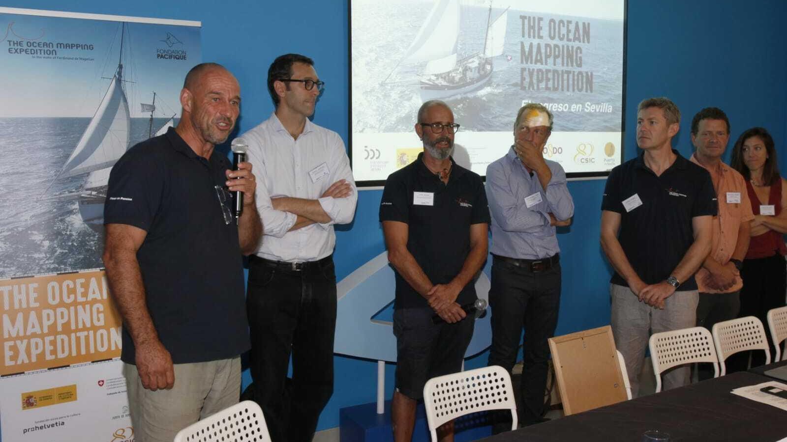 Pietro Godenzi, presidente de Fondation Pacifique y capitán del Fleur de Passion.