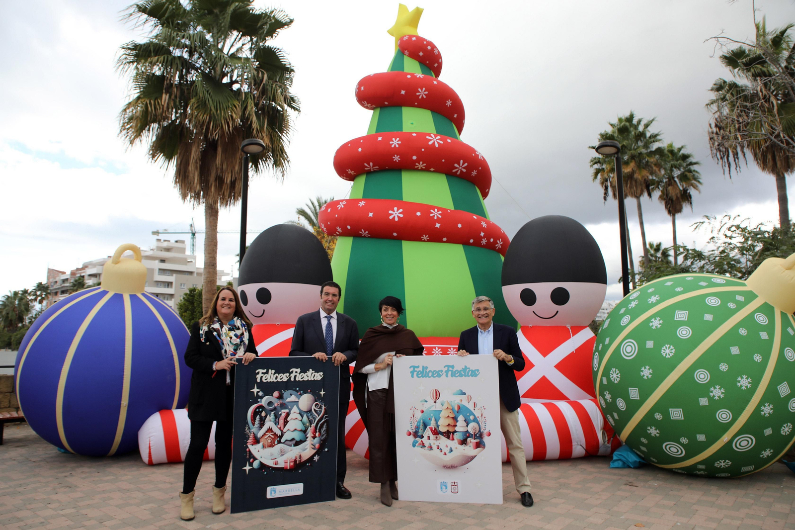 De izquierda a derecha, Vanessa Ortiz de Zárate, Carlos Alcalá, Yolanda Marín y Javier García.