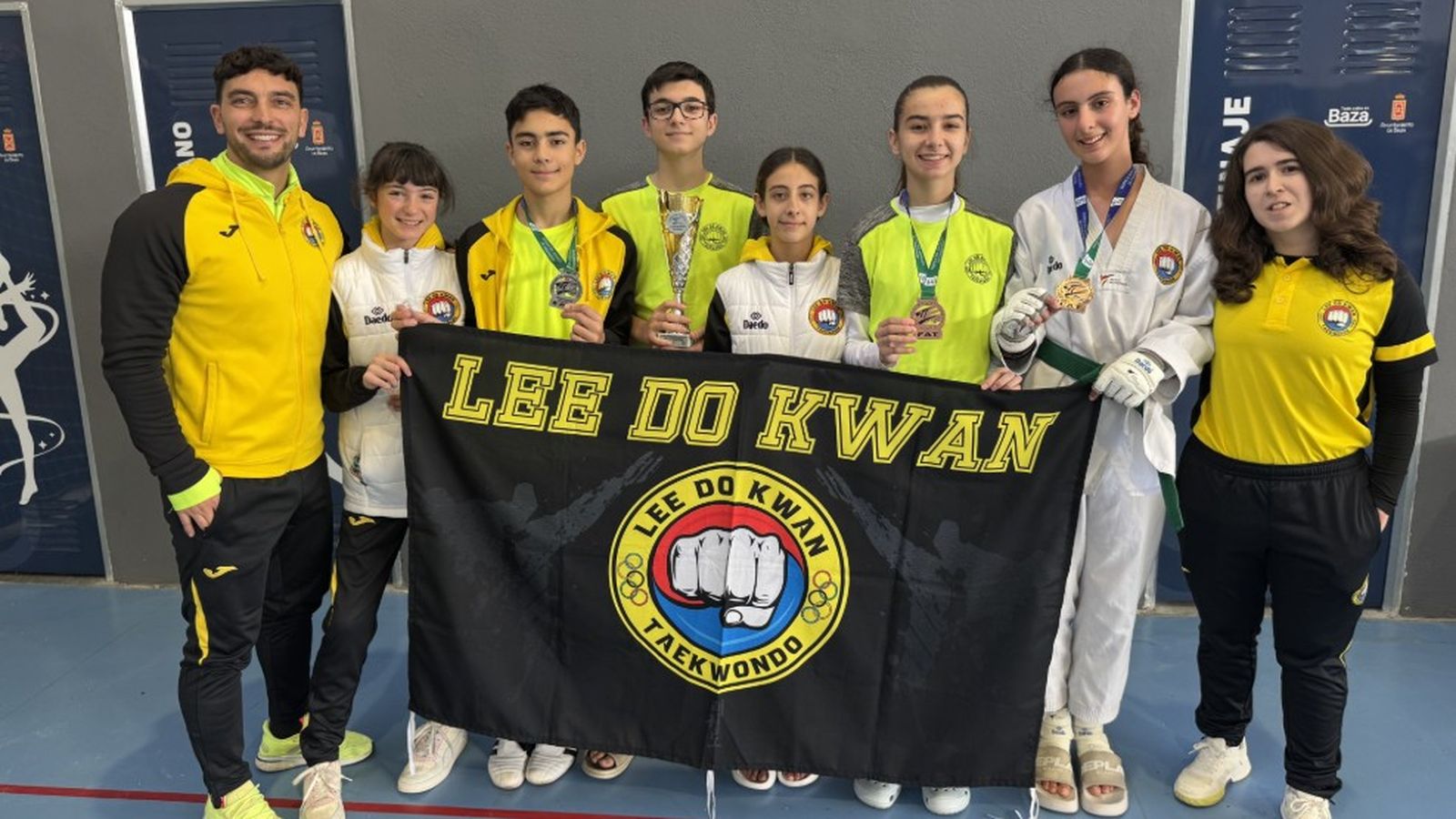 La representación del Lee do Kwan en el Andaluz cadete de taekwondo