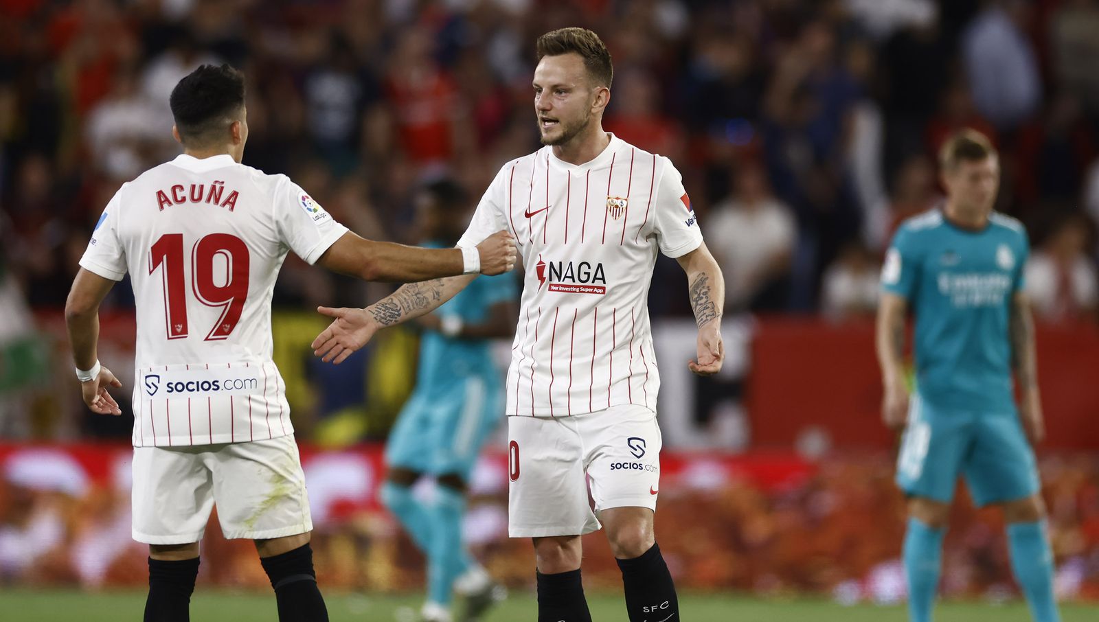 Las imágenes del Sevilla- Real Madrid