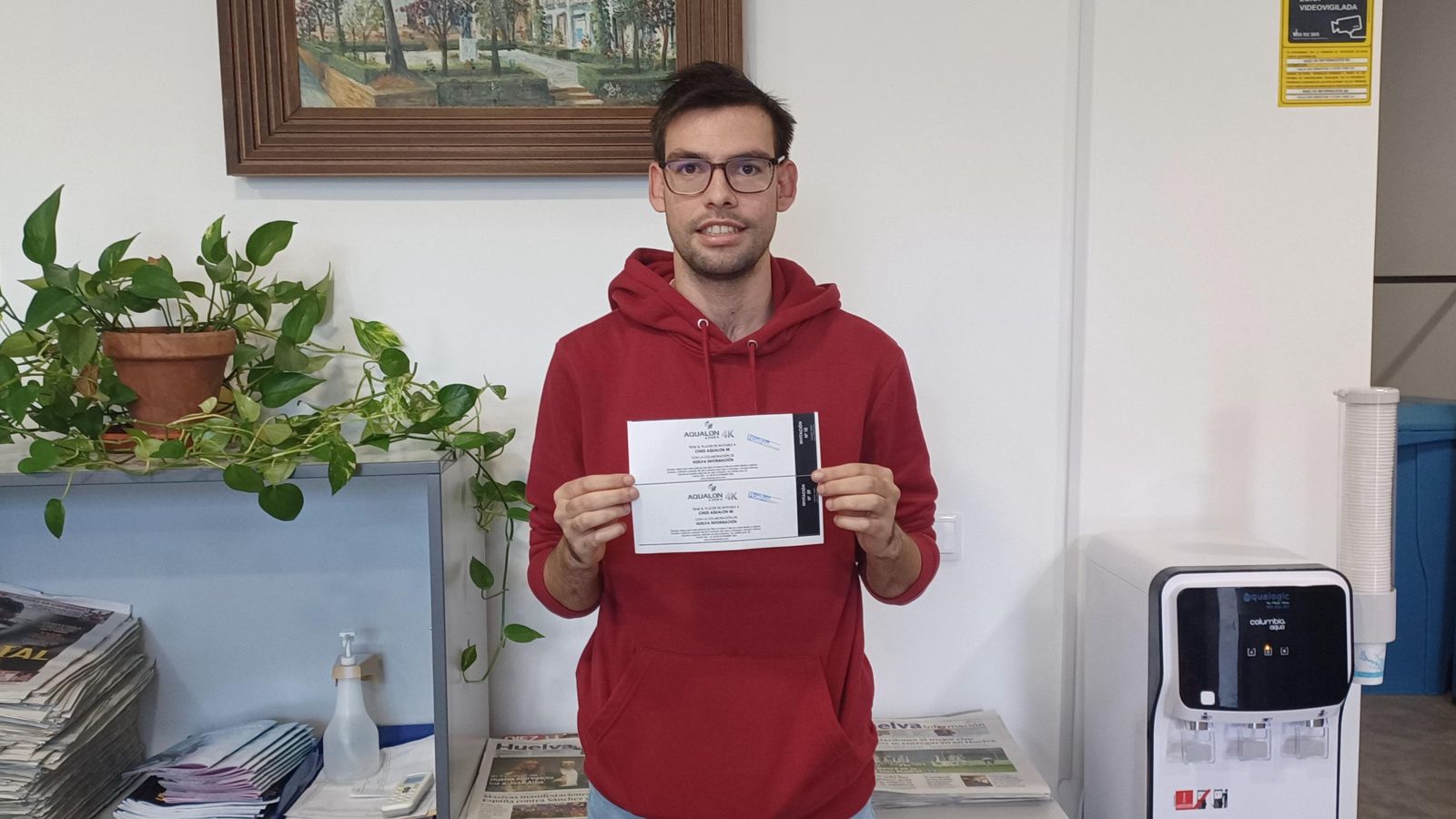 Miguel Ángel Álvarez, uno de los ganadores del sorteo anterior