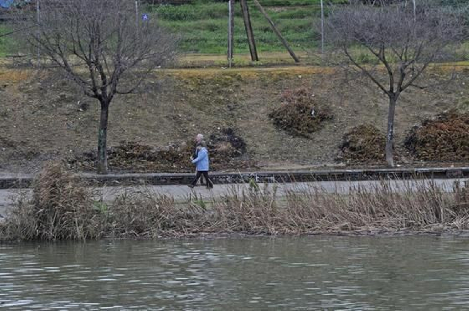El río alcanza un elevado nivel de agua.

Foto: Juan Carlos Vázquez