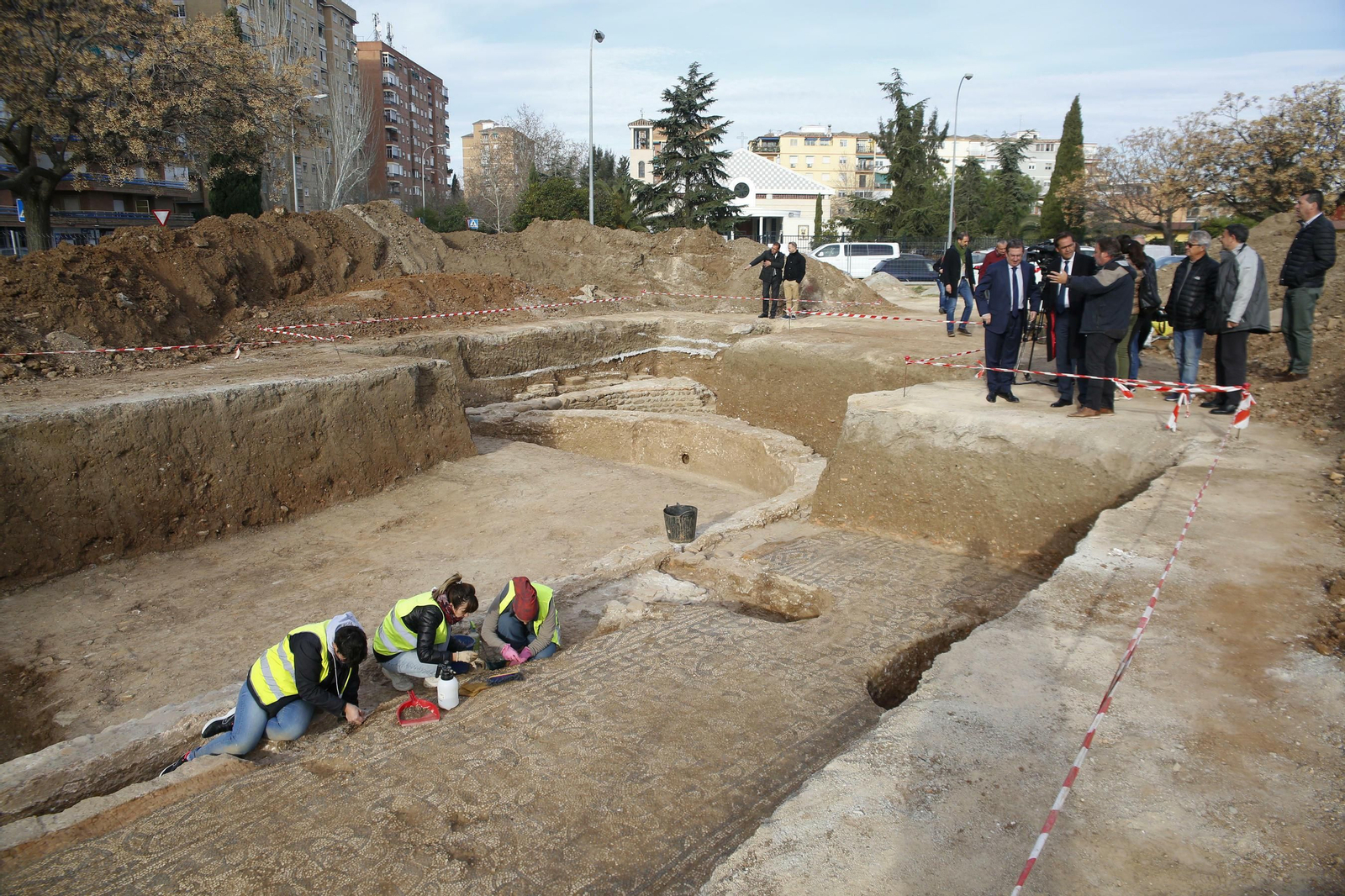 Fotos: así es el yacimiento romano del Zaidín tras finalizar la excavación arqueológico