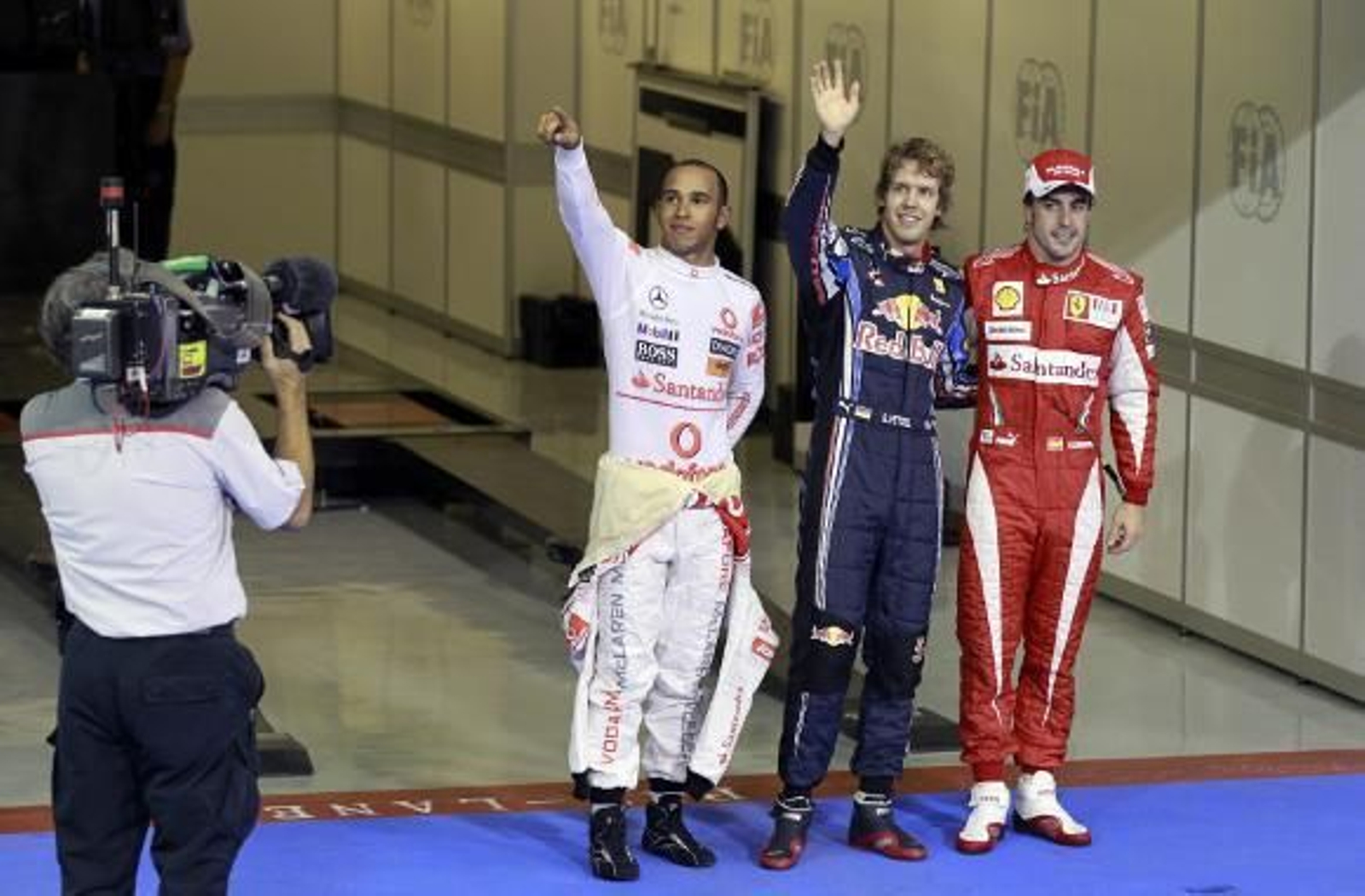 Alonso saldrá tercero