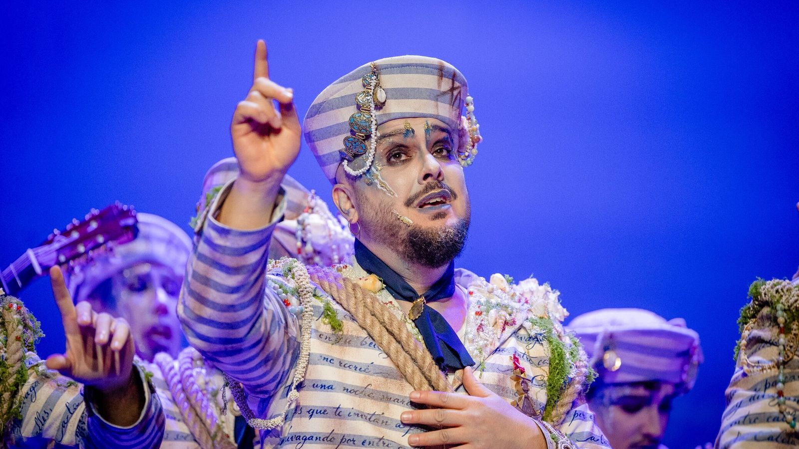 La comparsa 'OBDC. Me quedo contigo!'.