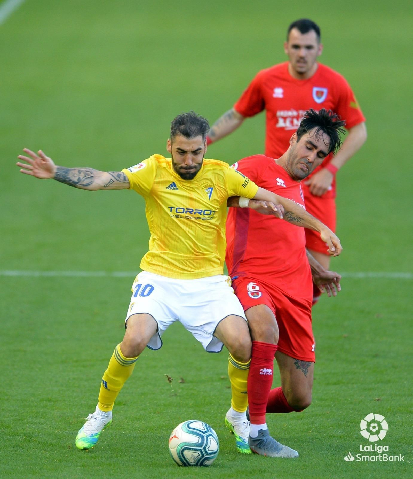 Las imágenes del Numancia-Cádiz