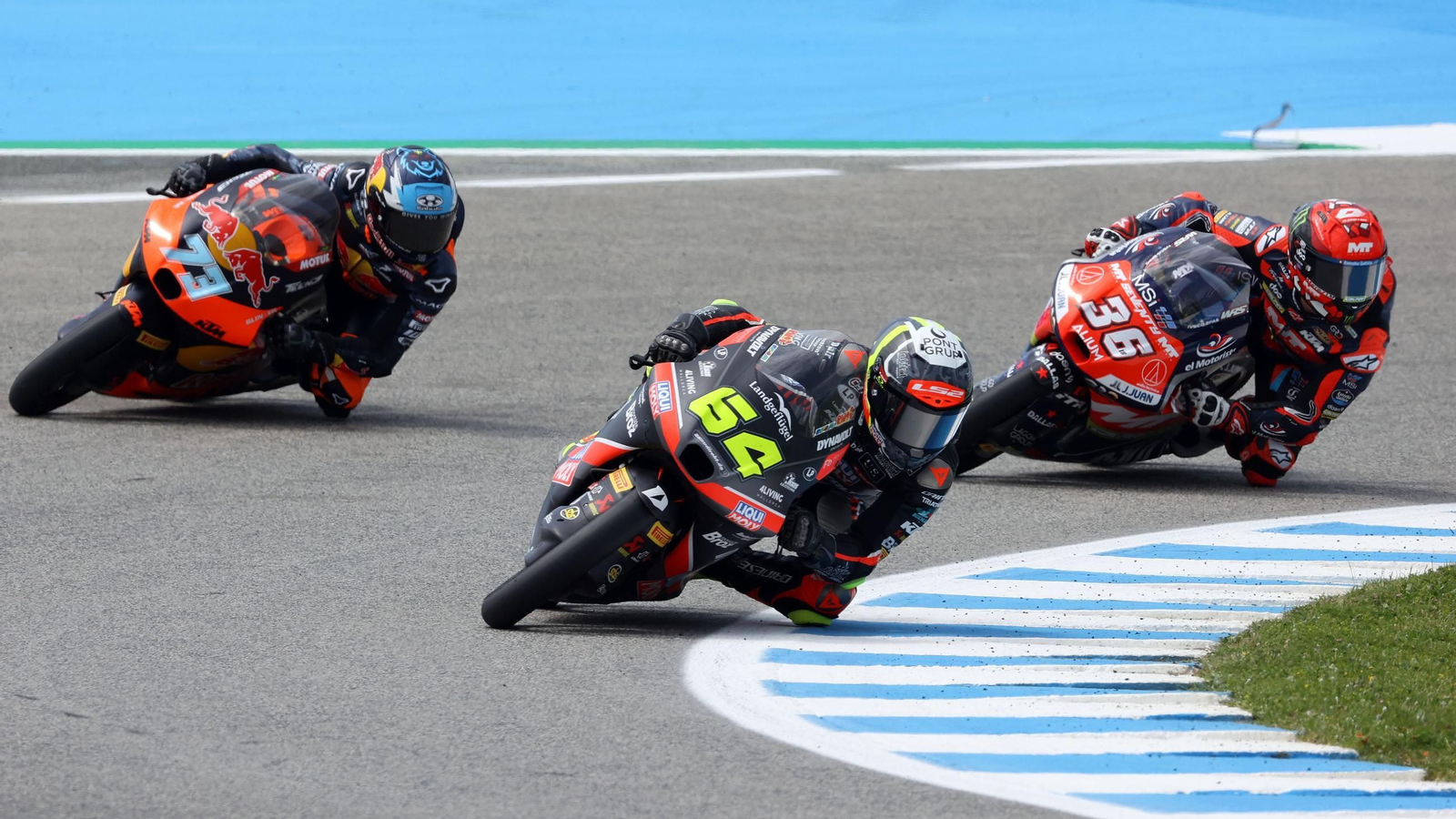 Imágenes de los entrenamientos de Moto3 del Viernes en Jerez