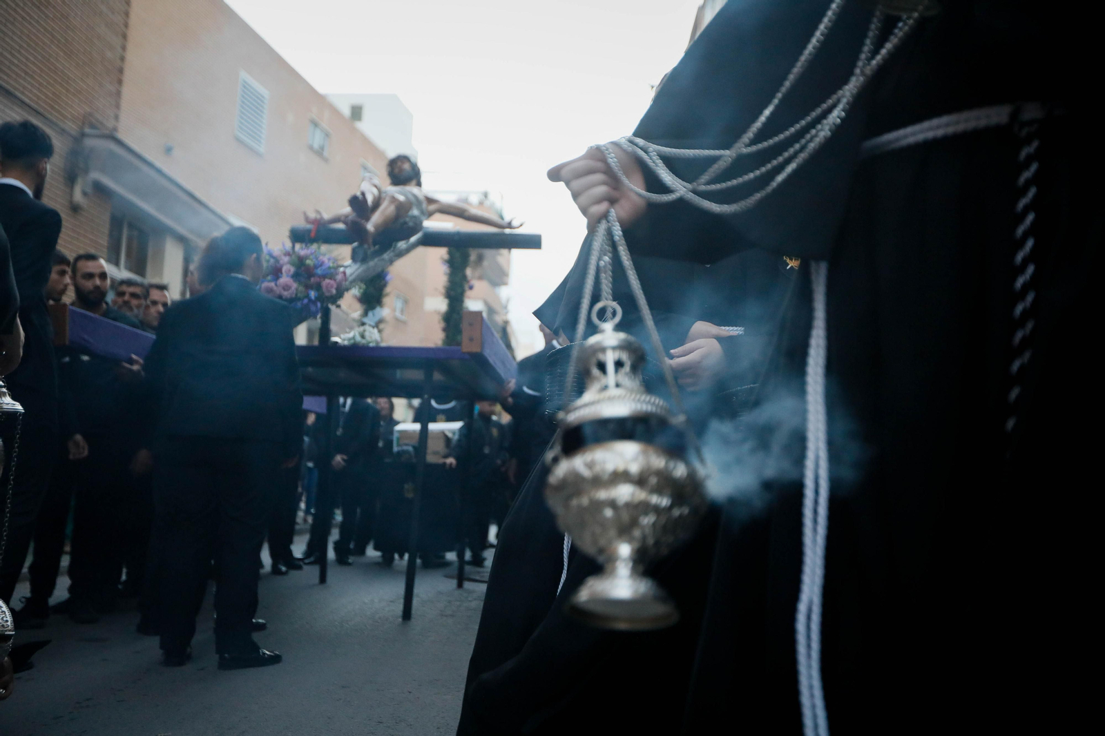 La procesión del Calvario, en imágenes