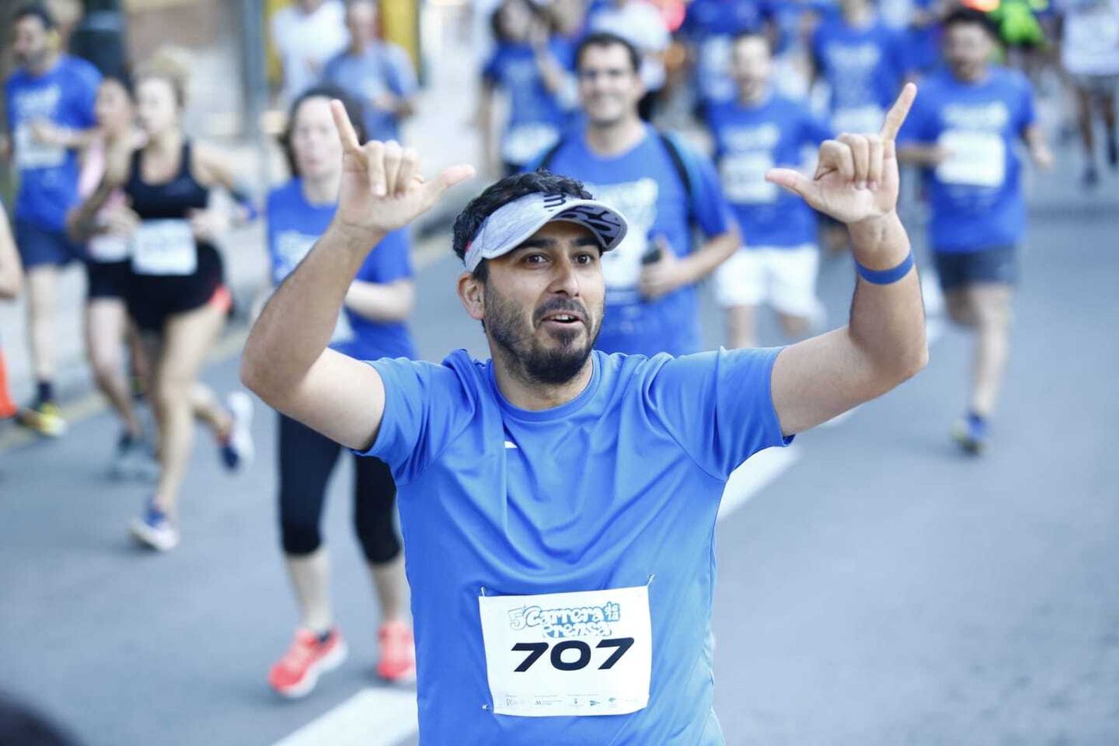 Las imágenes de la quinta carrera por la libertad de prensa