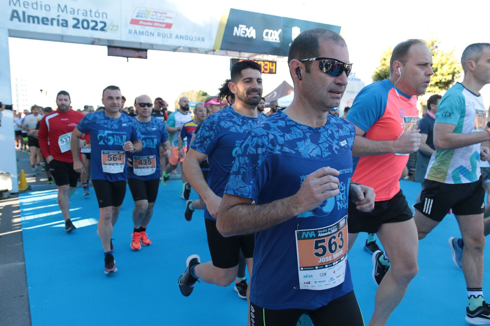 Las imágenes del Medio Maratón de Almería 2022-23