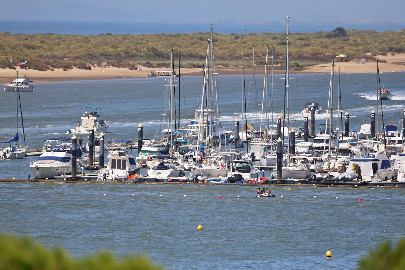 Las espectaculares vistas de la Flecha del Rompido desde el mirador de Nuevo Portil